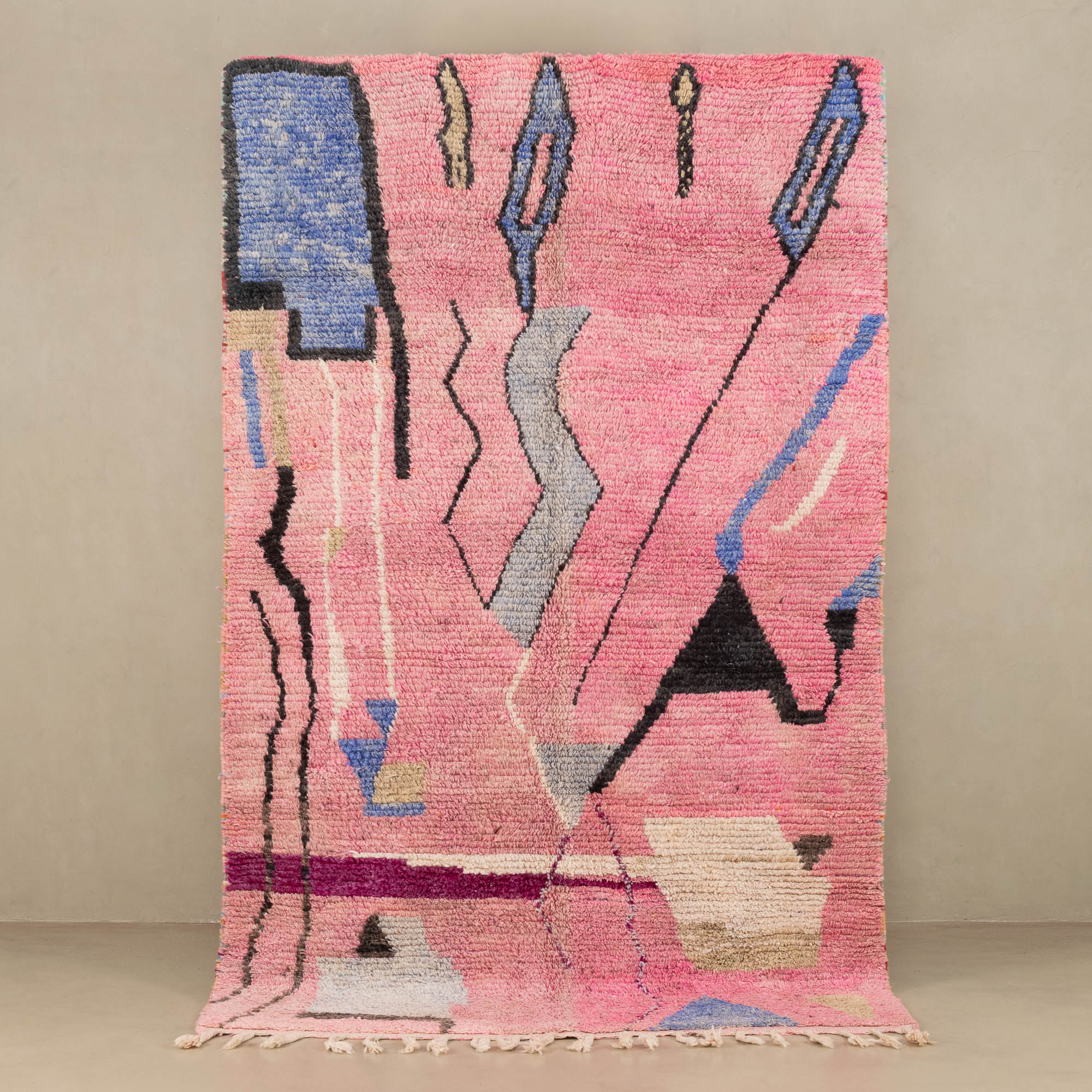 Roya - vintage boujad rug - Benisouk