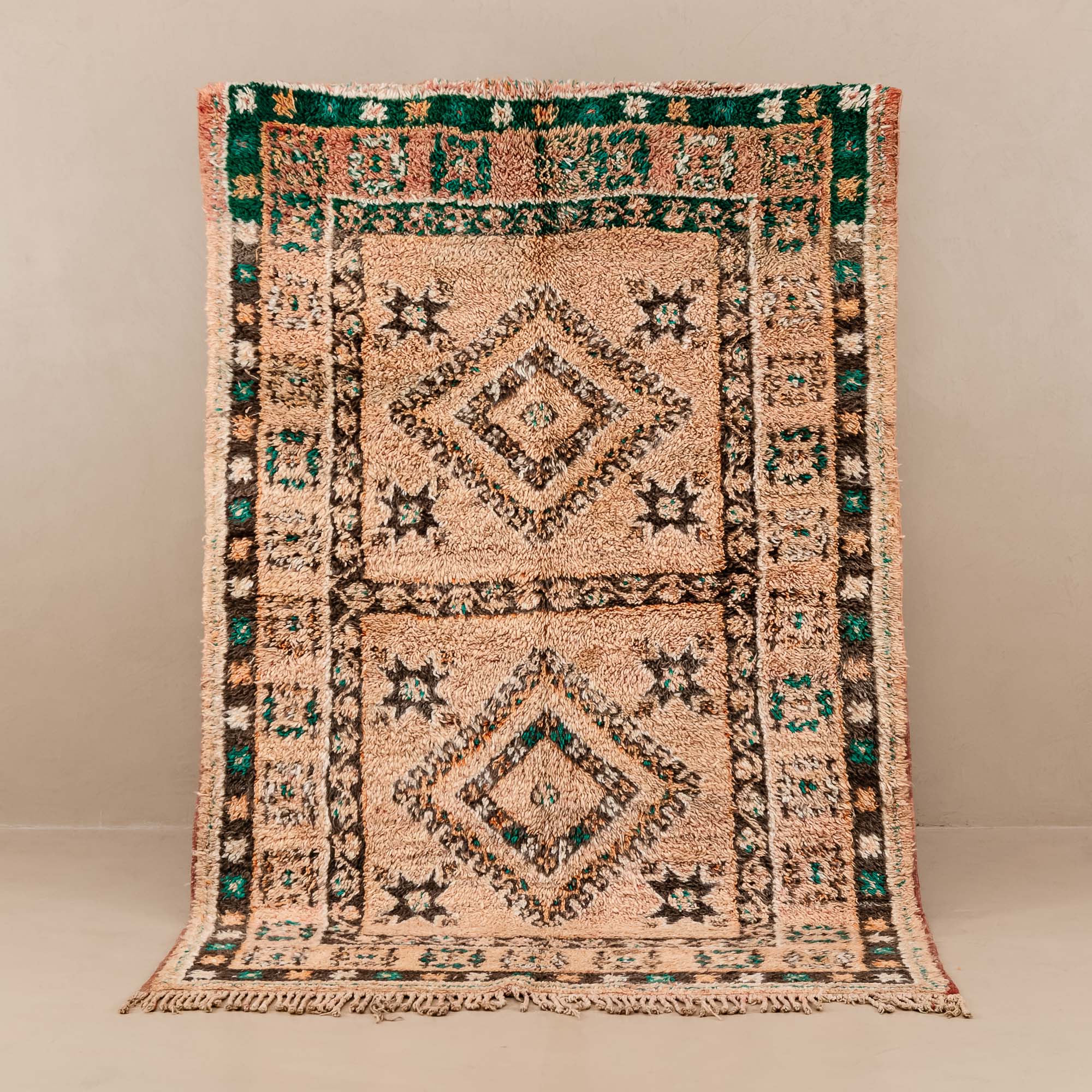 Rukan - vintage boujad rug - Benisouk