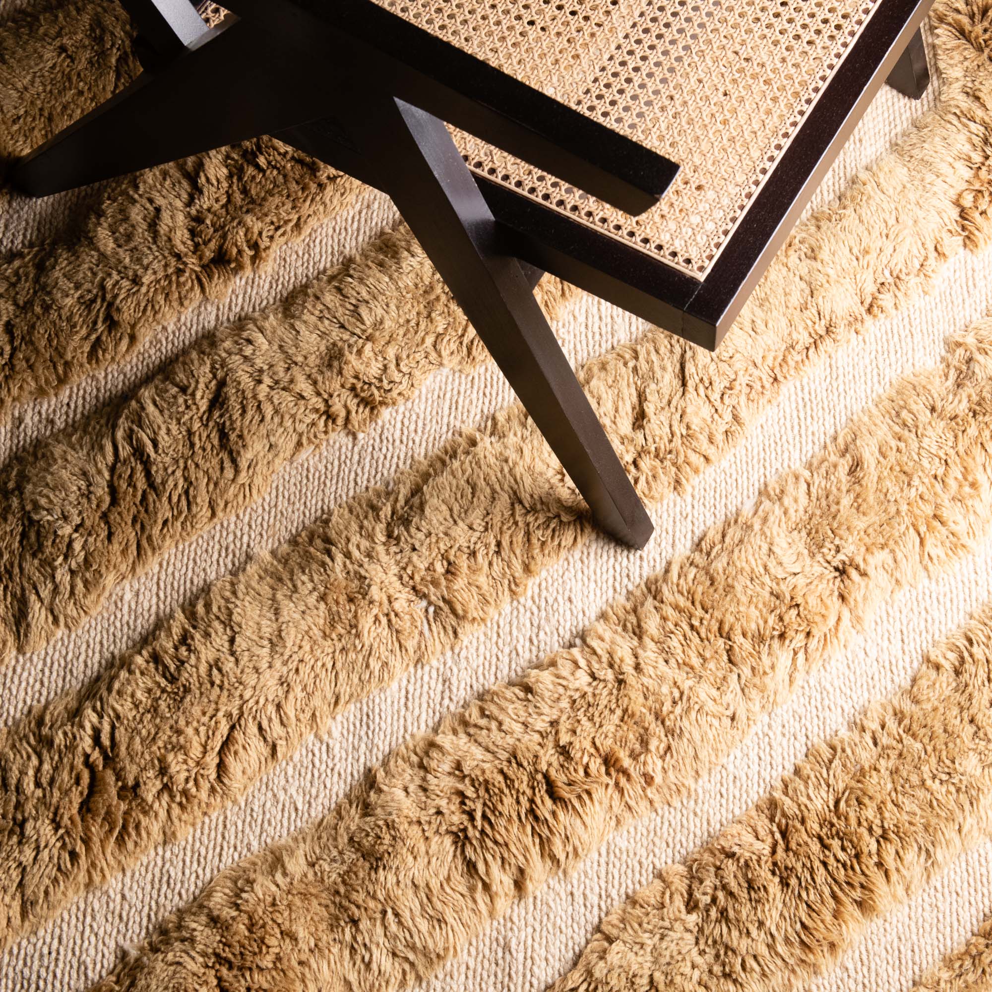 Saadia - Luxury Shag Moroccan Rug - Benisouk