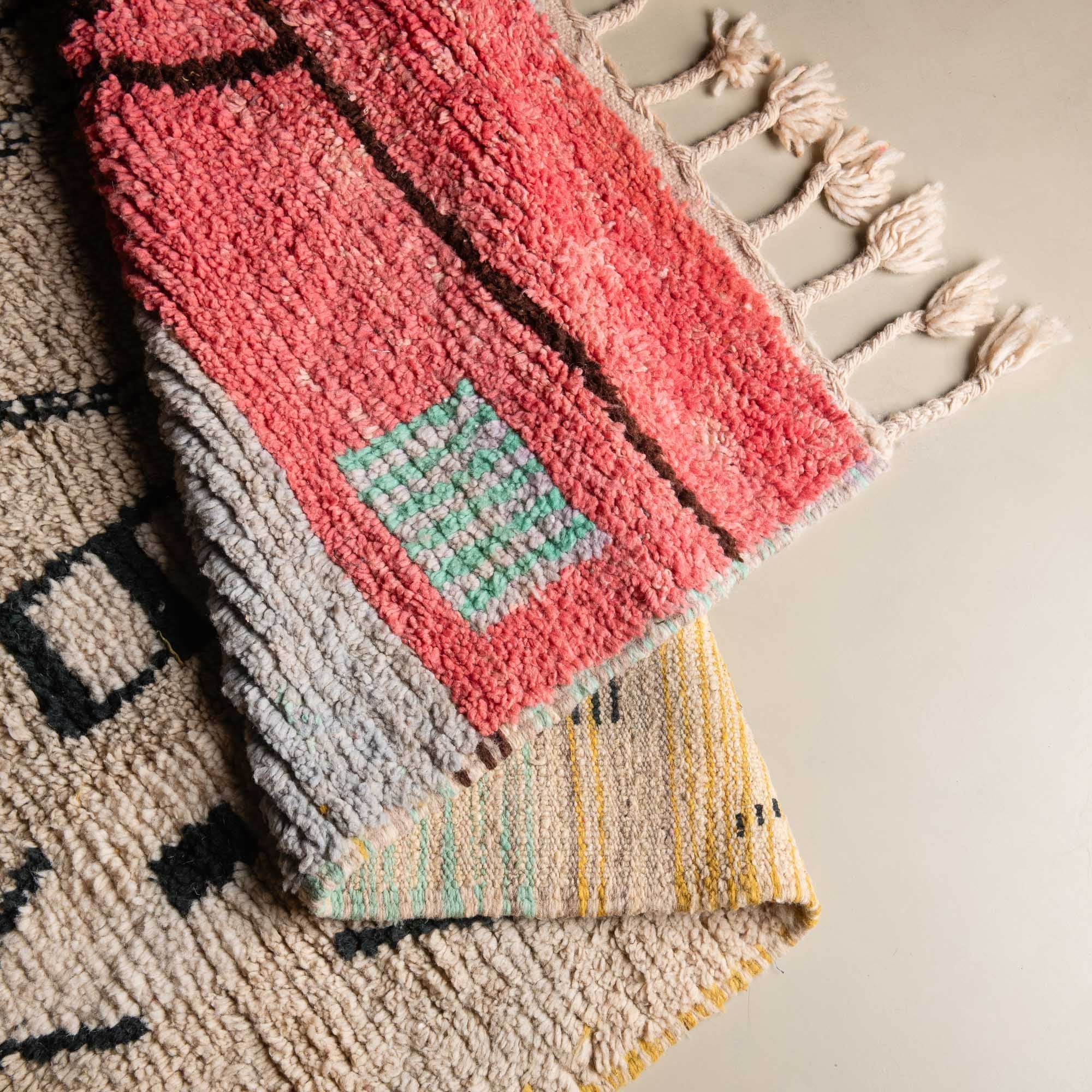 Safae - vintage boujad rug - Benisouk