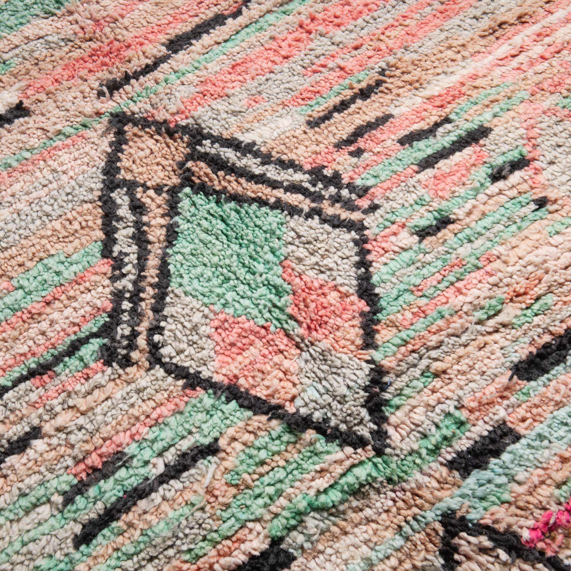 Saffana - vintage boujad rug - Benisouk