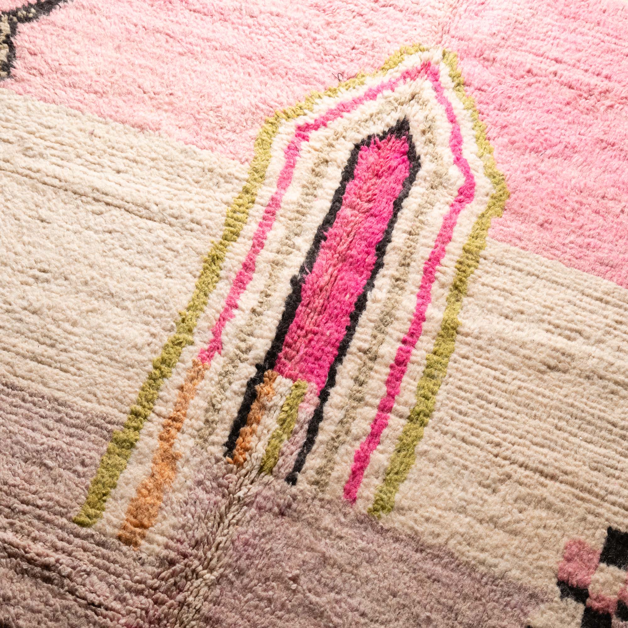 Safiyah - vintage boujad rug - Benisouk