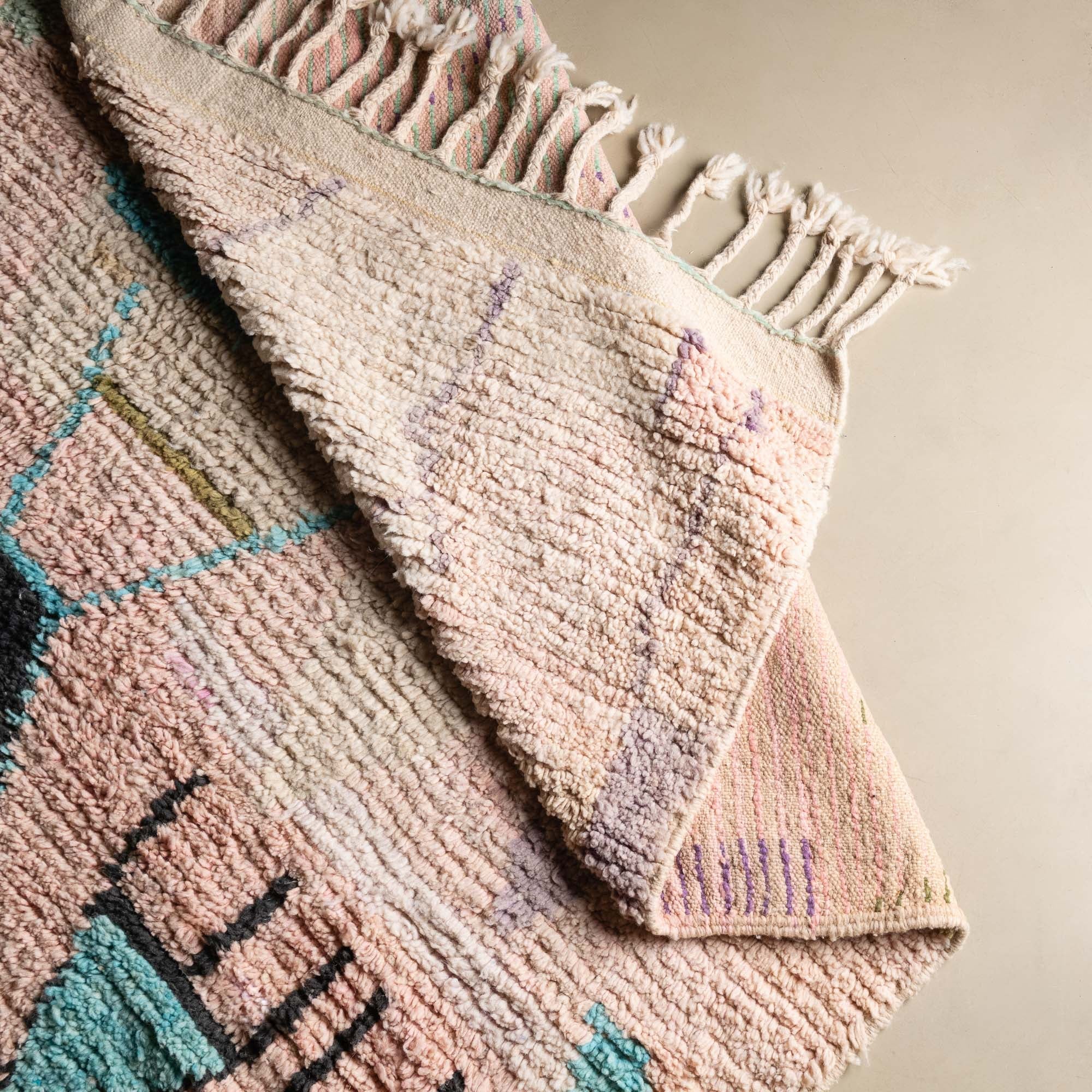 Safouane - vintage boujad rug - Benisouk