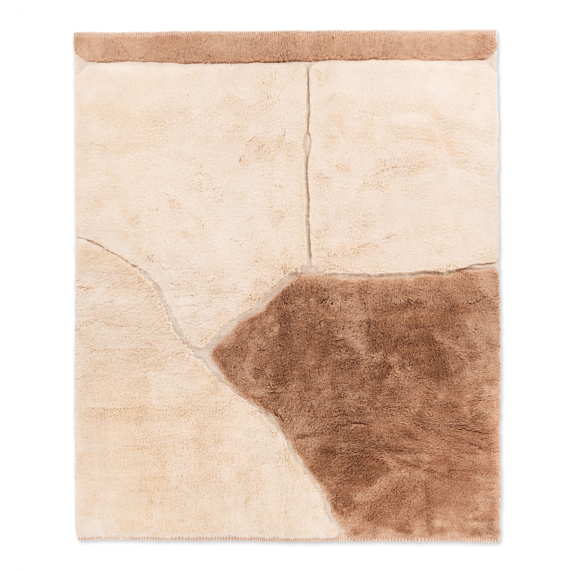 Sahara Dune - Luxury Shag Moroccan Rug - Benisouk