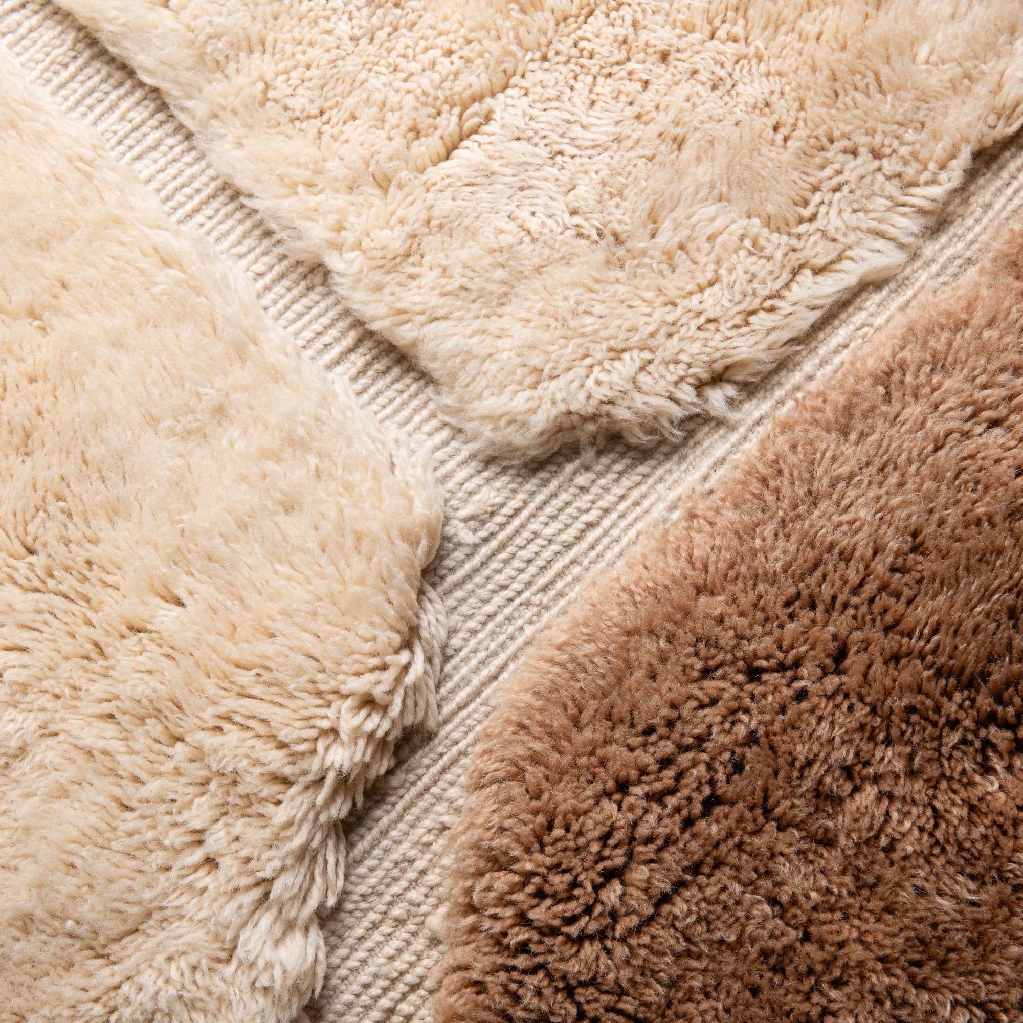 Sahara Dune - Luxury Shag Moroccan Rug - Benisouk