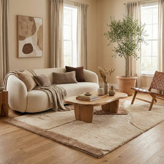 Sahara Dune - Luxury Shag Moroccan Rug - Benisouk
