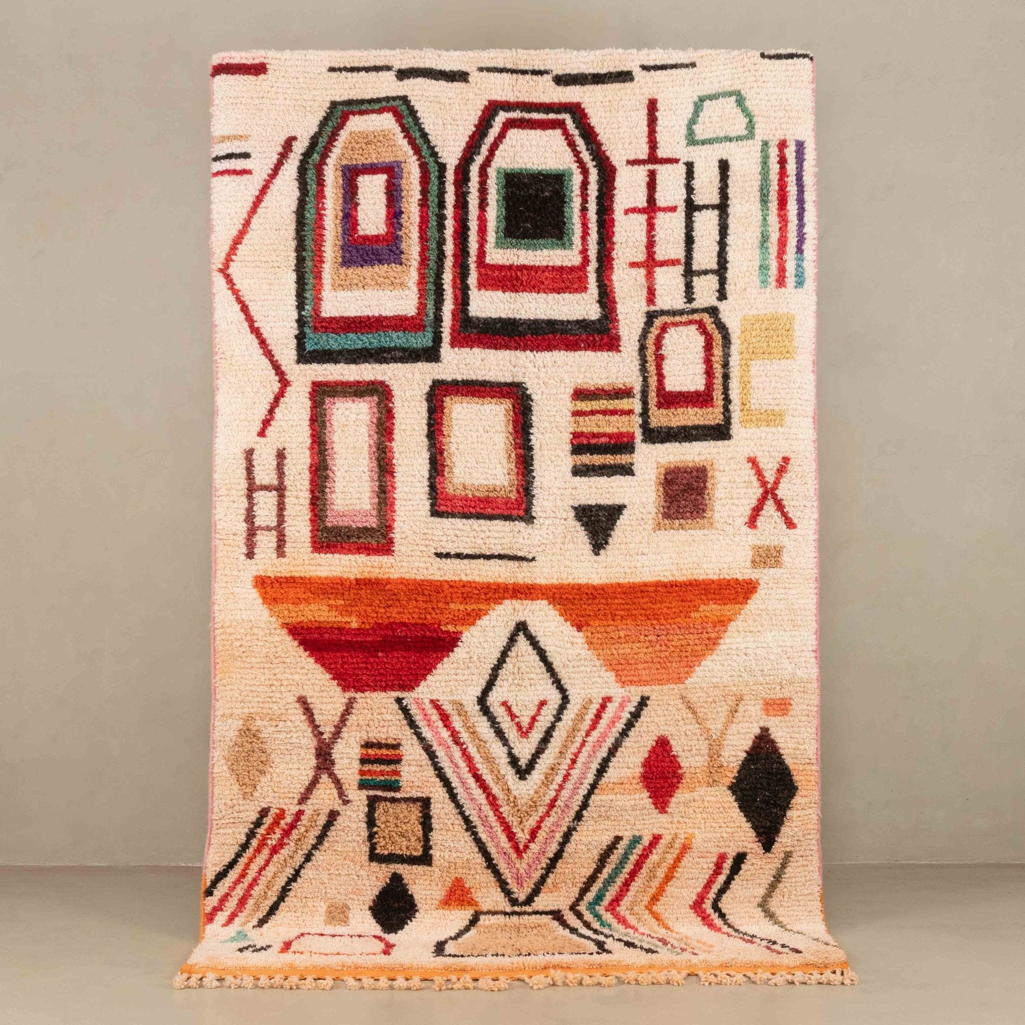 Saiba - vintage boujad rug - Benisouk