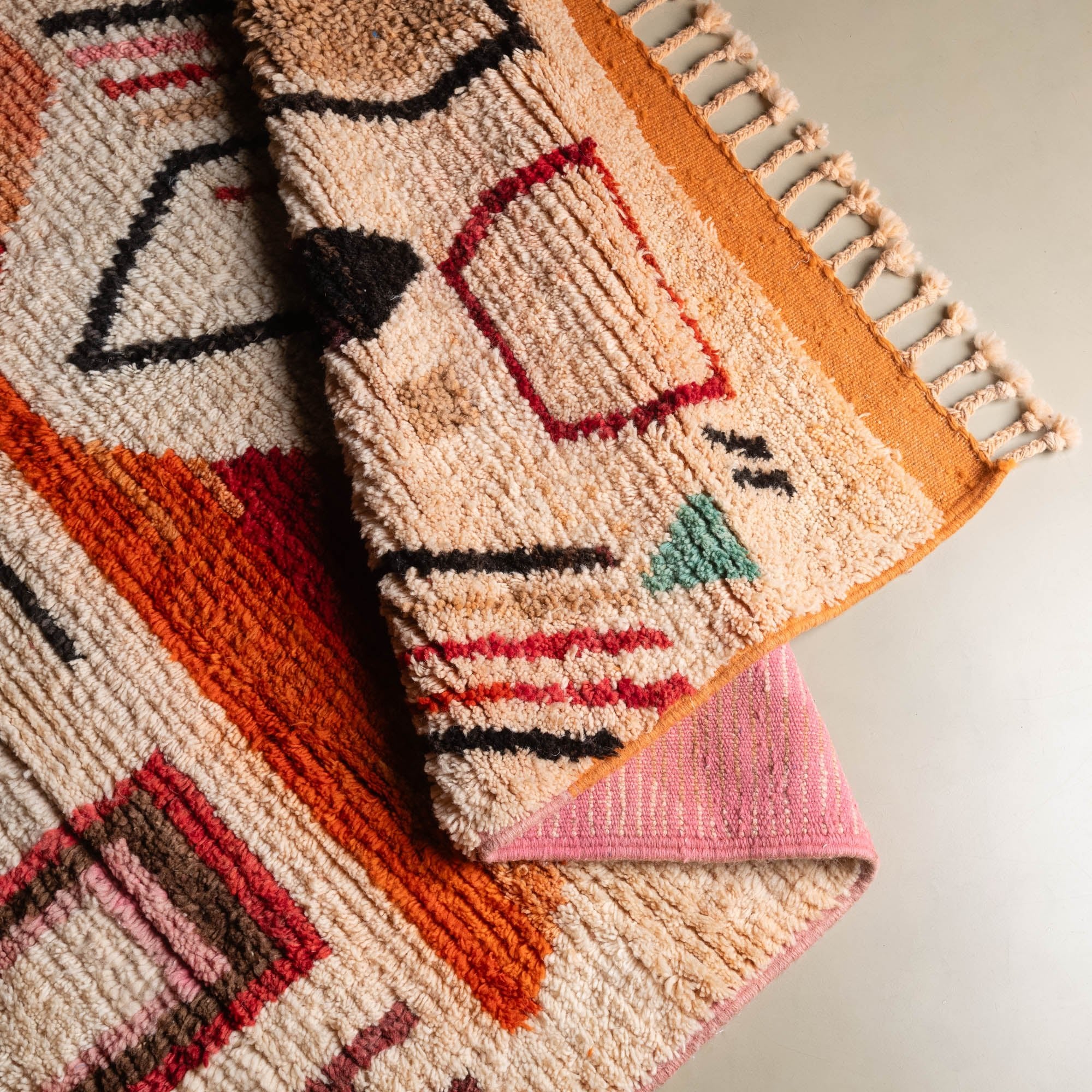 Saiba - vintage boujad rug - Benisouk