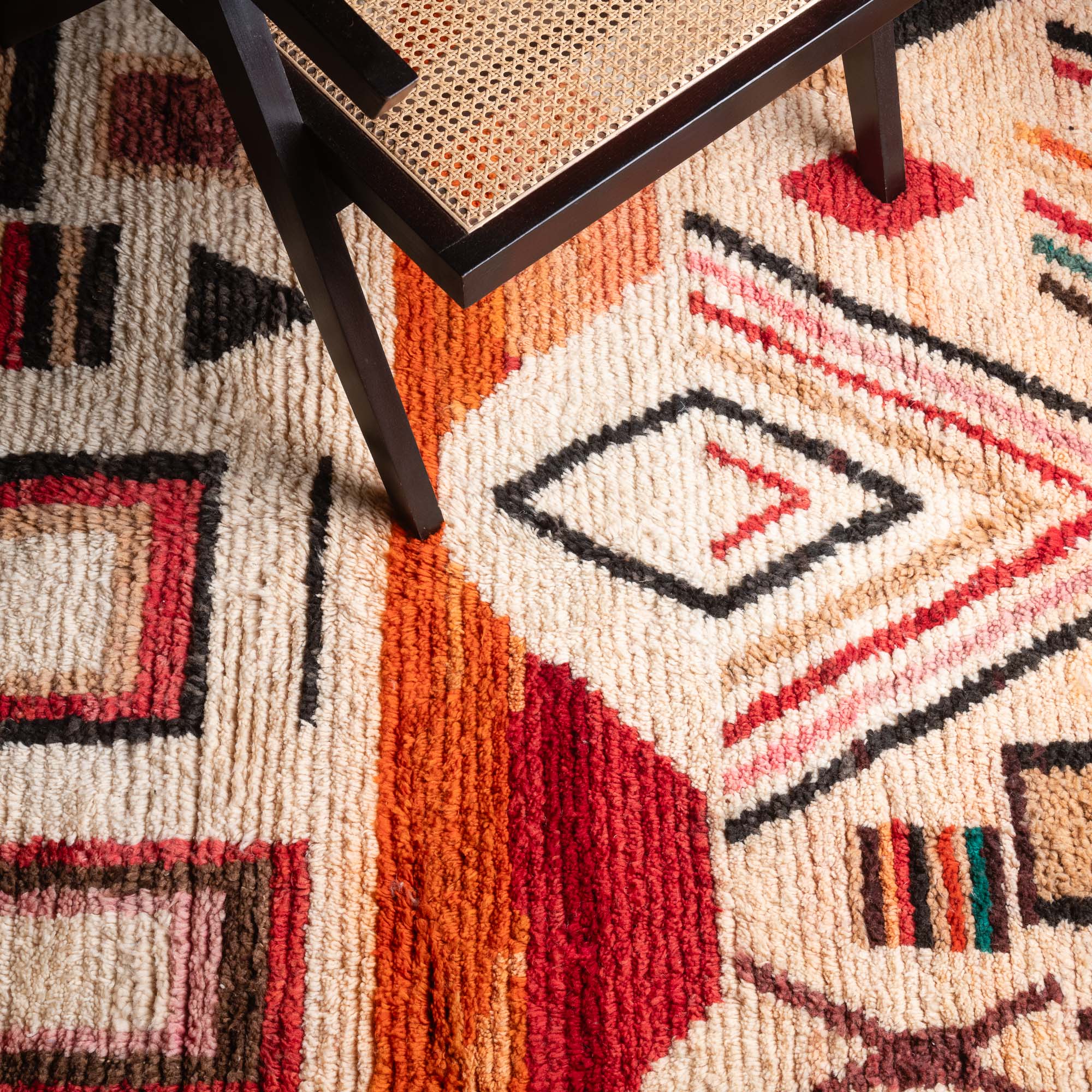 Saiba - vintage boujad rug - Benisouk