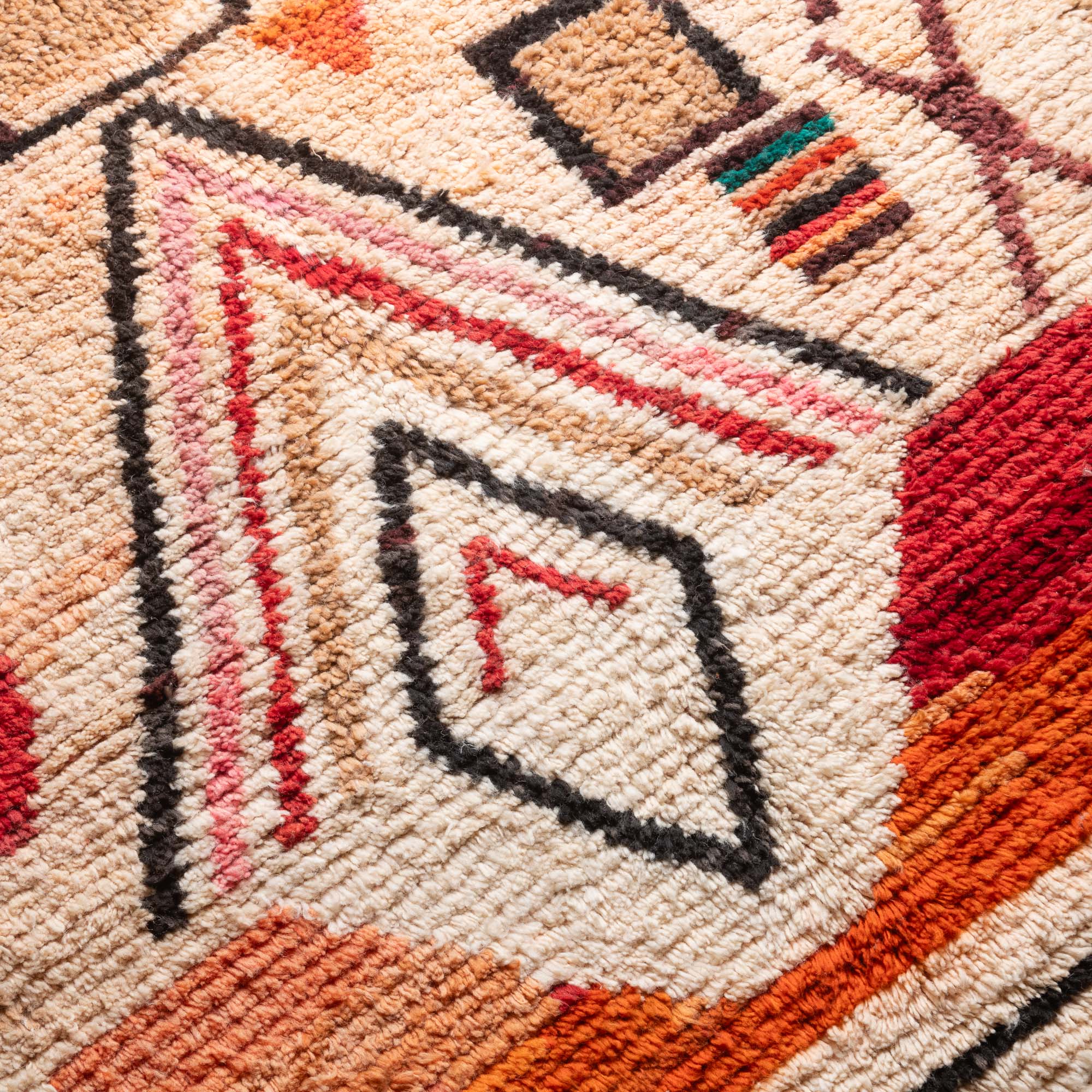 Saiba - vintage boujad rug - Benisouk