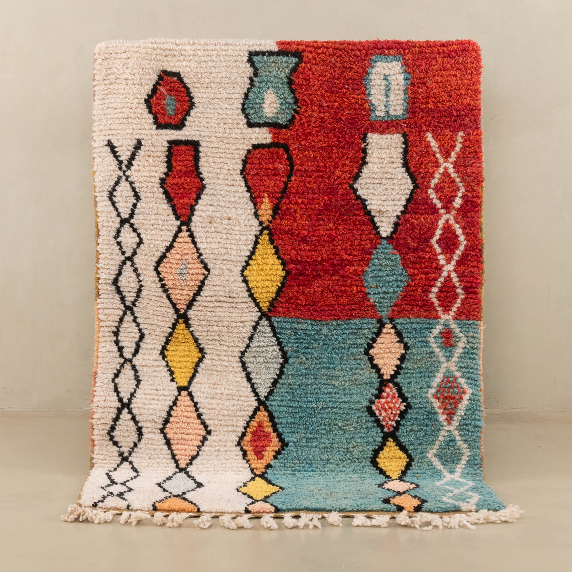 Said - vintage boujad rug - Benisouk