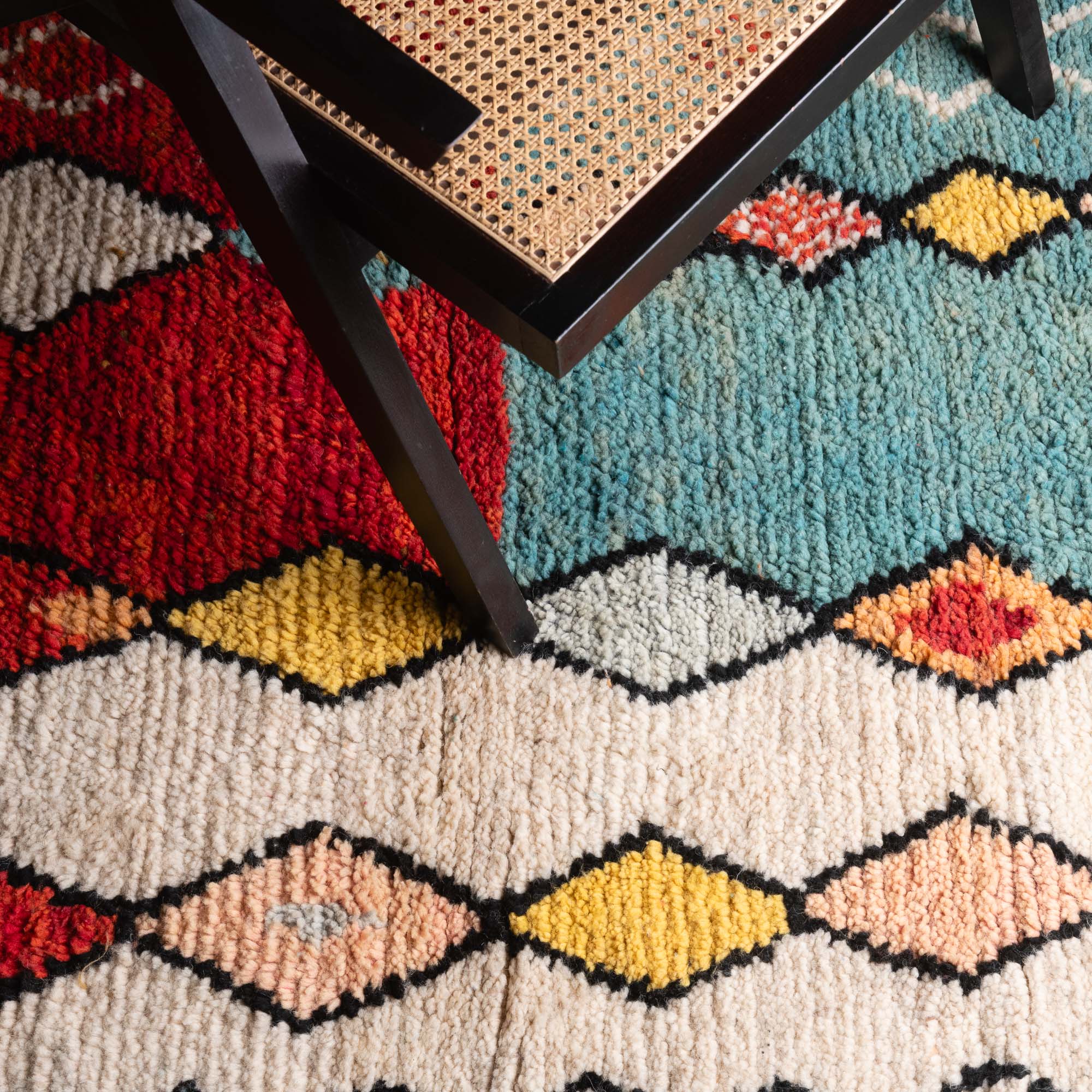 Said - vintage boujad rug - Benisouk