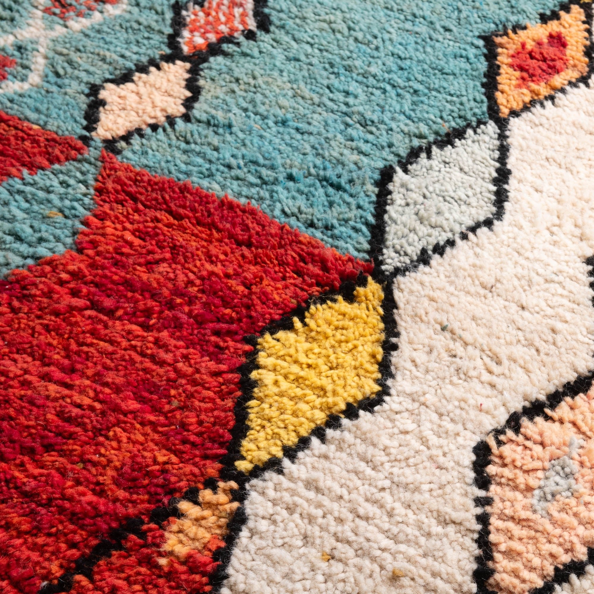 Said - vintage boujad rug - Benisouk