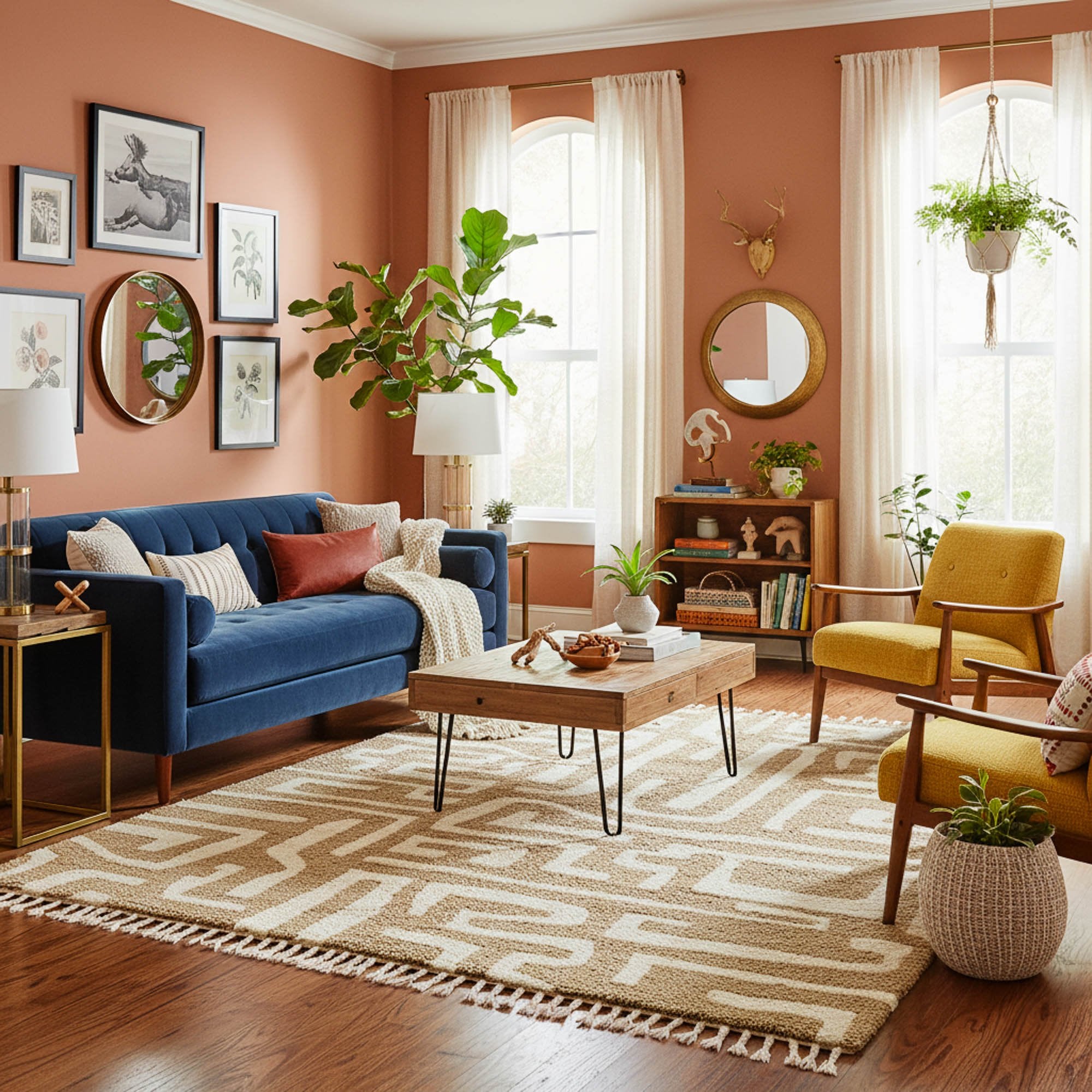 Salma - Shag Moroccan rug - Benisouk