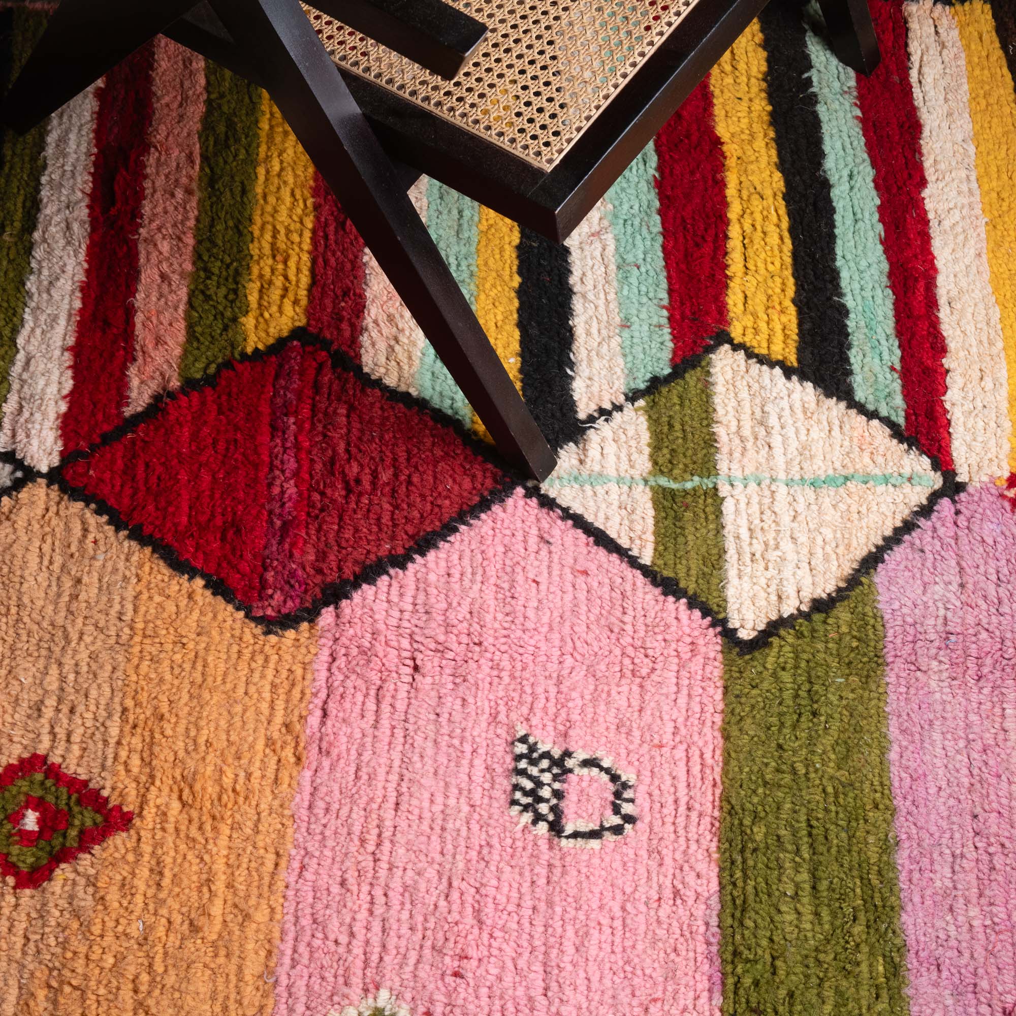 Salman - vintage boujad rug - Benisouk