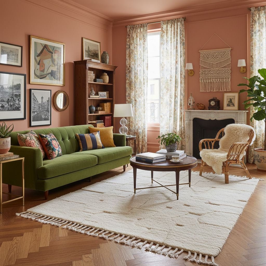 Samya - Shag Moroccan rug - Benisouk