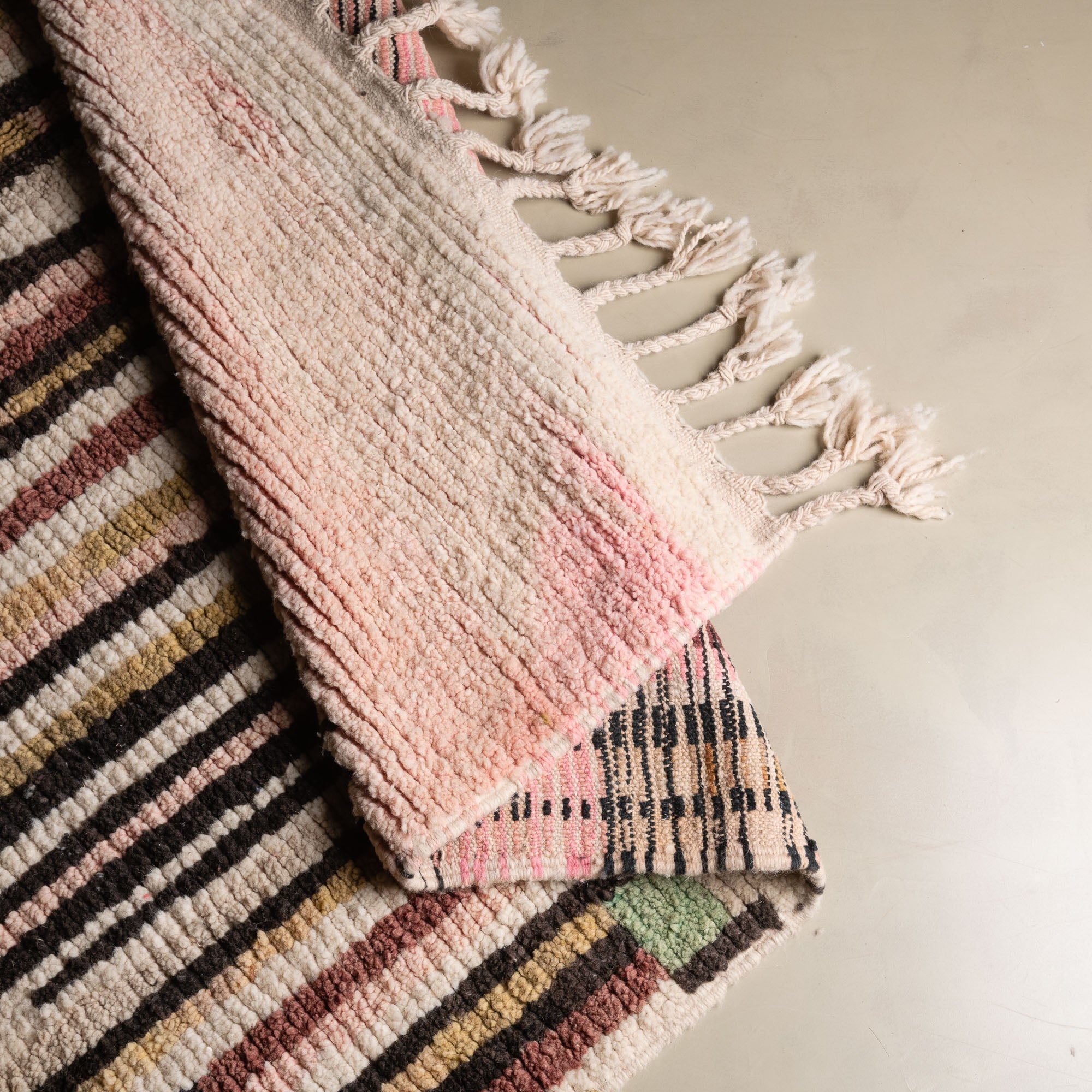 Sanaâ - vintage boujad rug - Benisouk