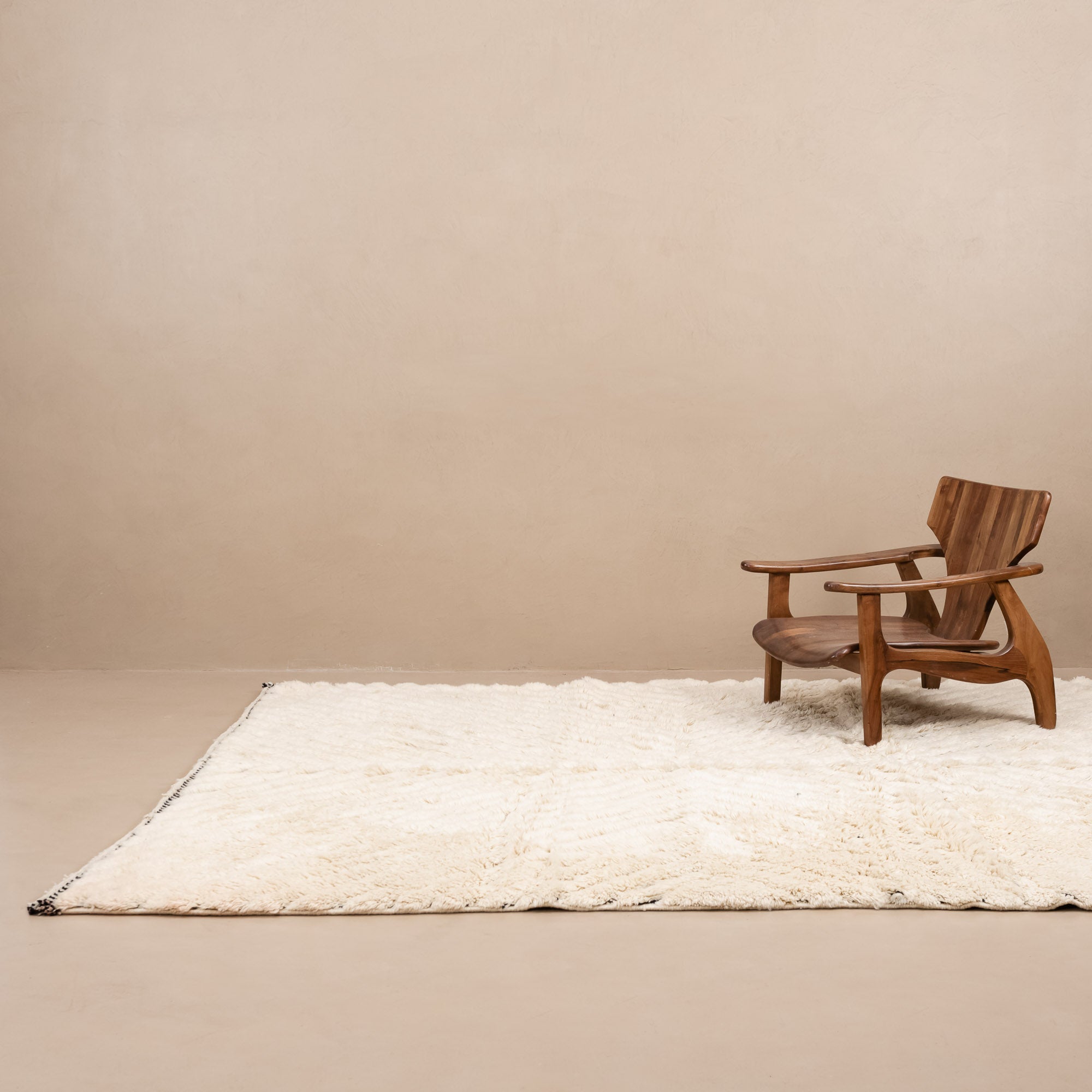 Sanae - Luxury Shag Moroccan Rug - Benisouk