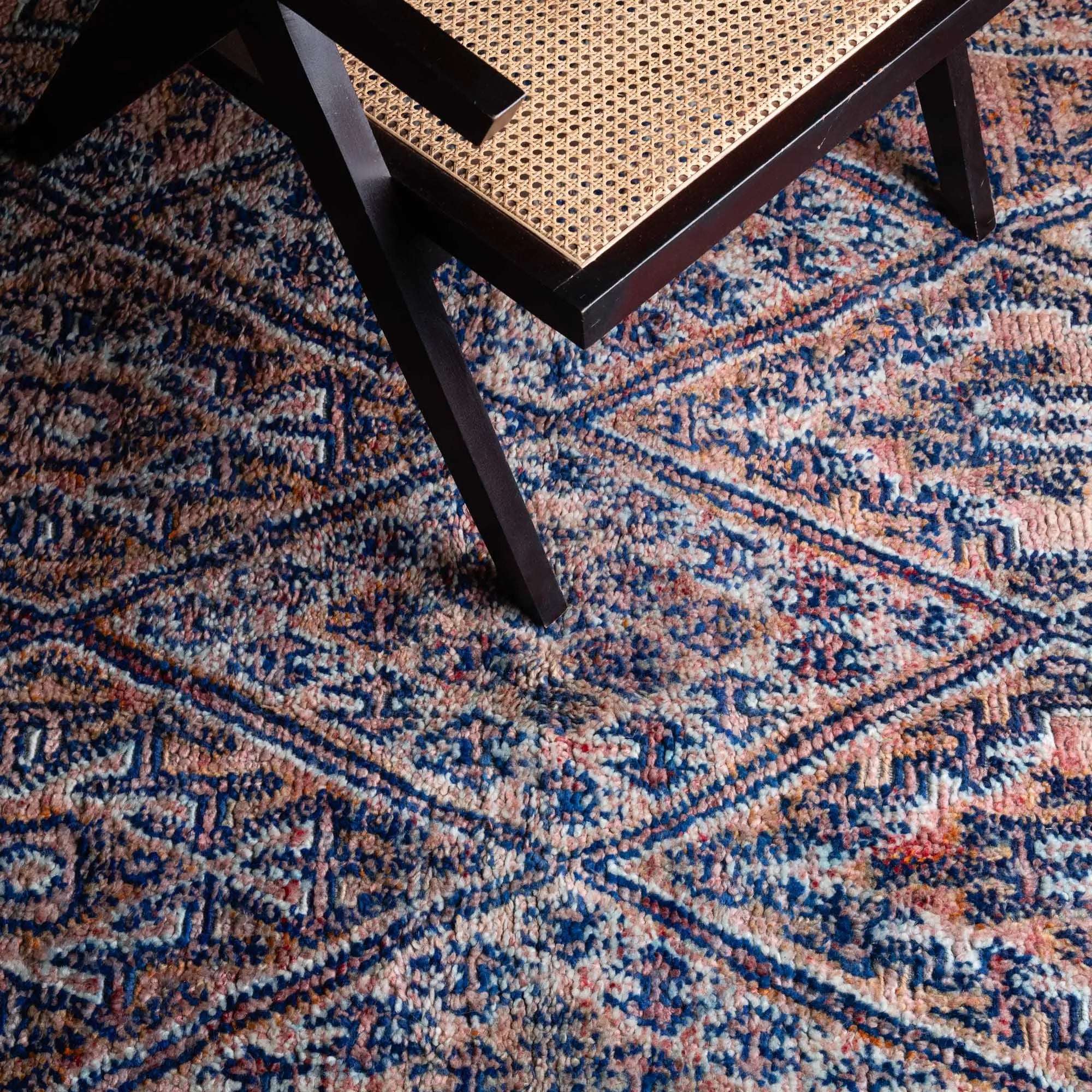 Sanae - vintage beni mguild rug - Benisouk