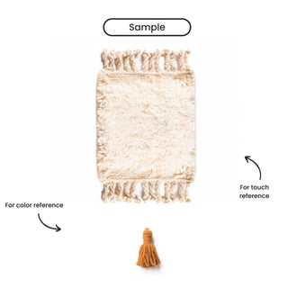 Sandia Round - Shag Moroccan rug - Benisouk