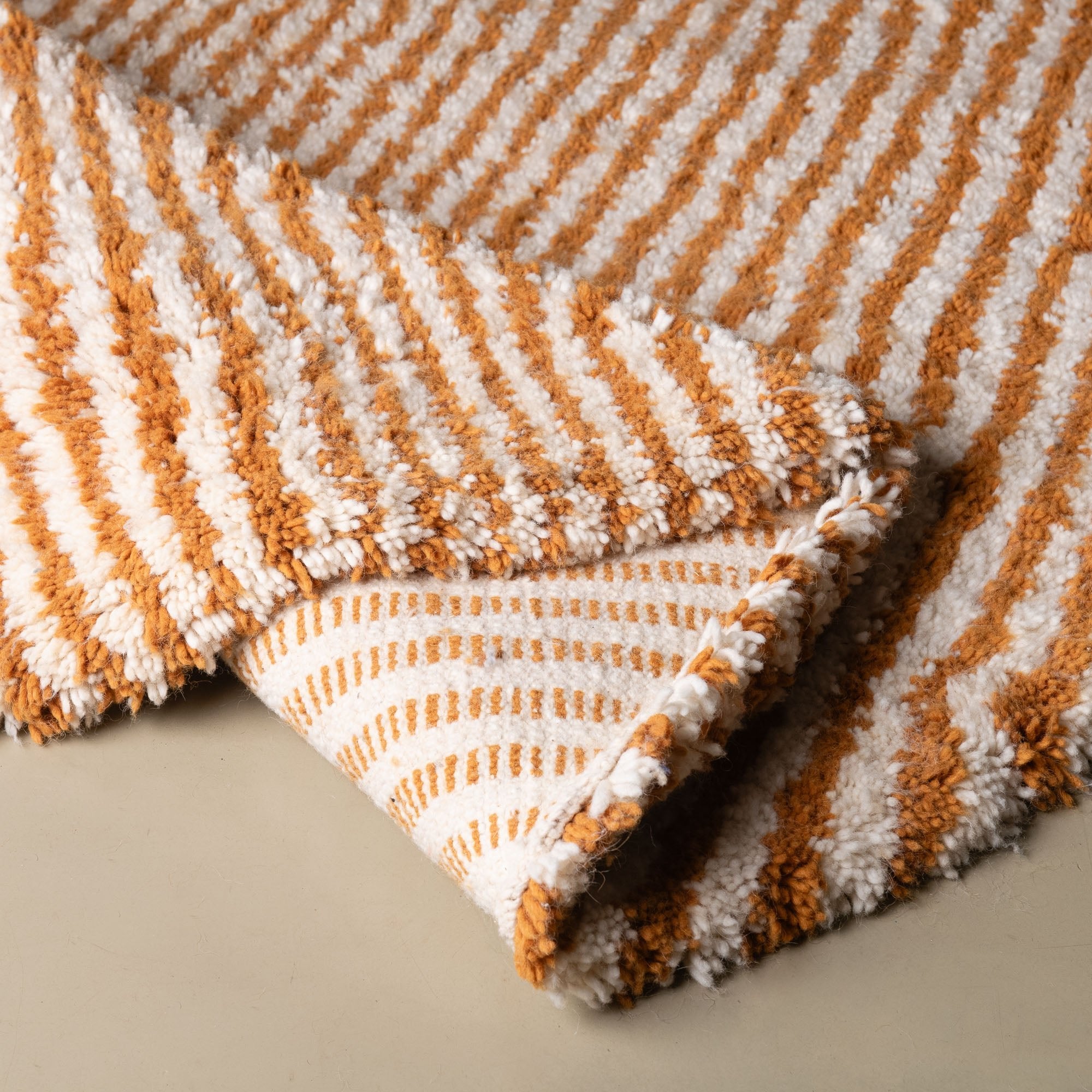 Sandia Round - Shag Moroccan rug - Benisouk