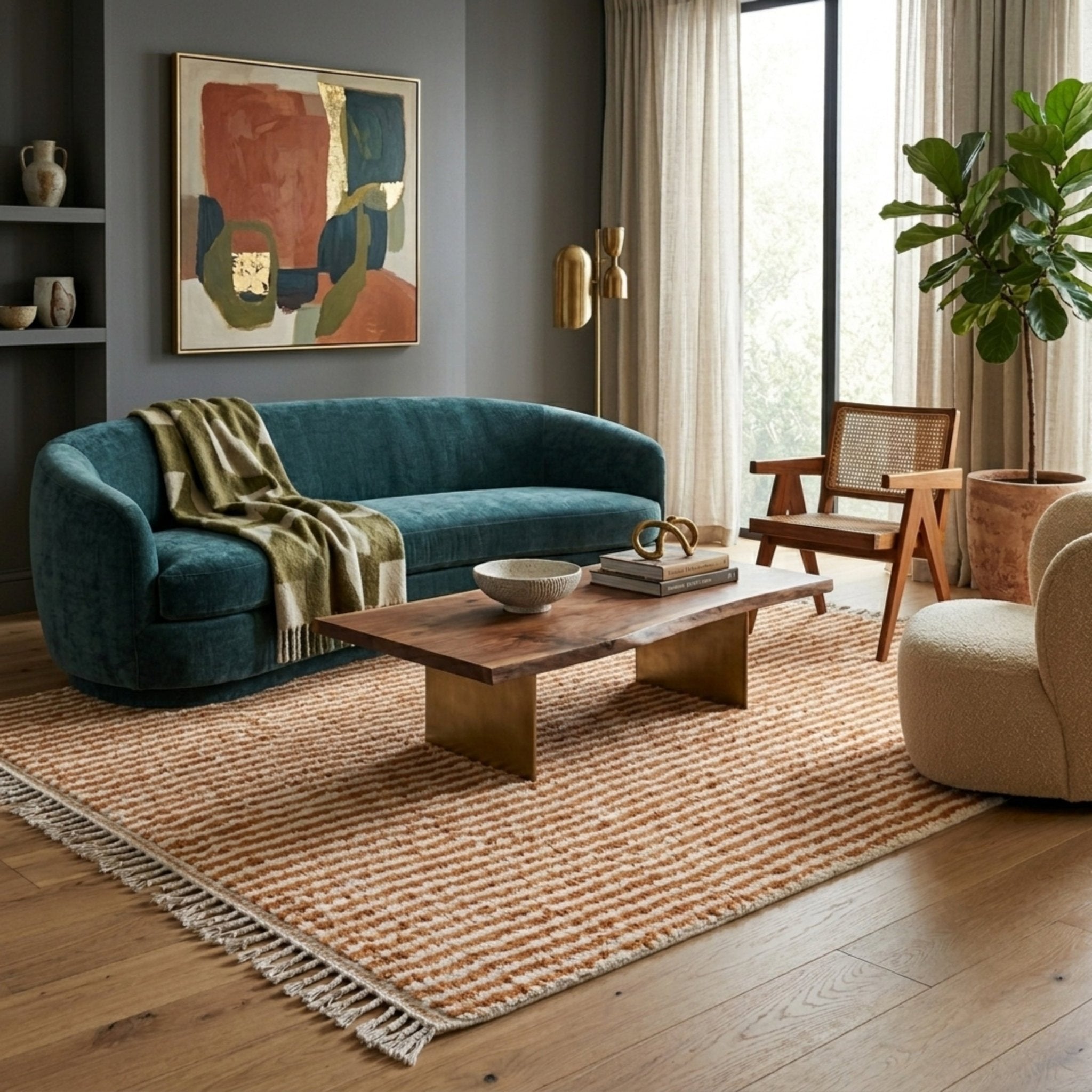 Sandia - Shag Moroccan rug - Benisouk