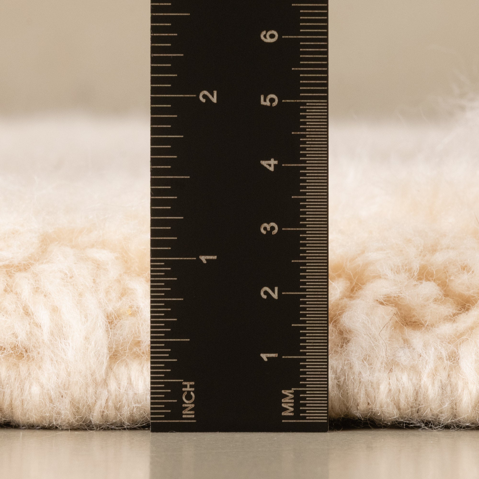 Sandstone Gride - Luxury Shag Moroccan Rug - Benisouk