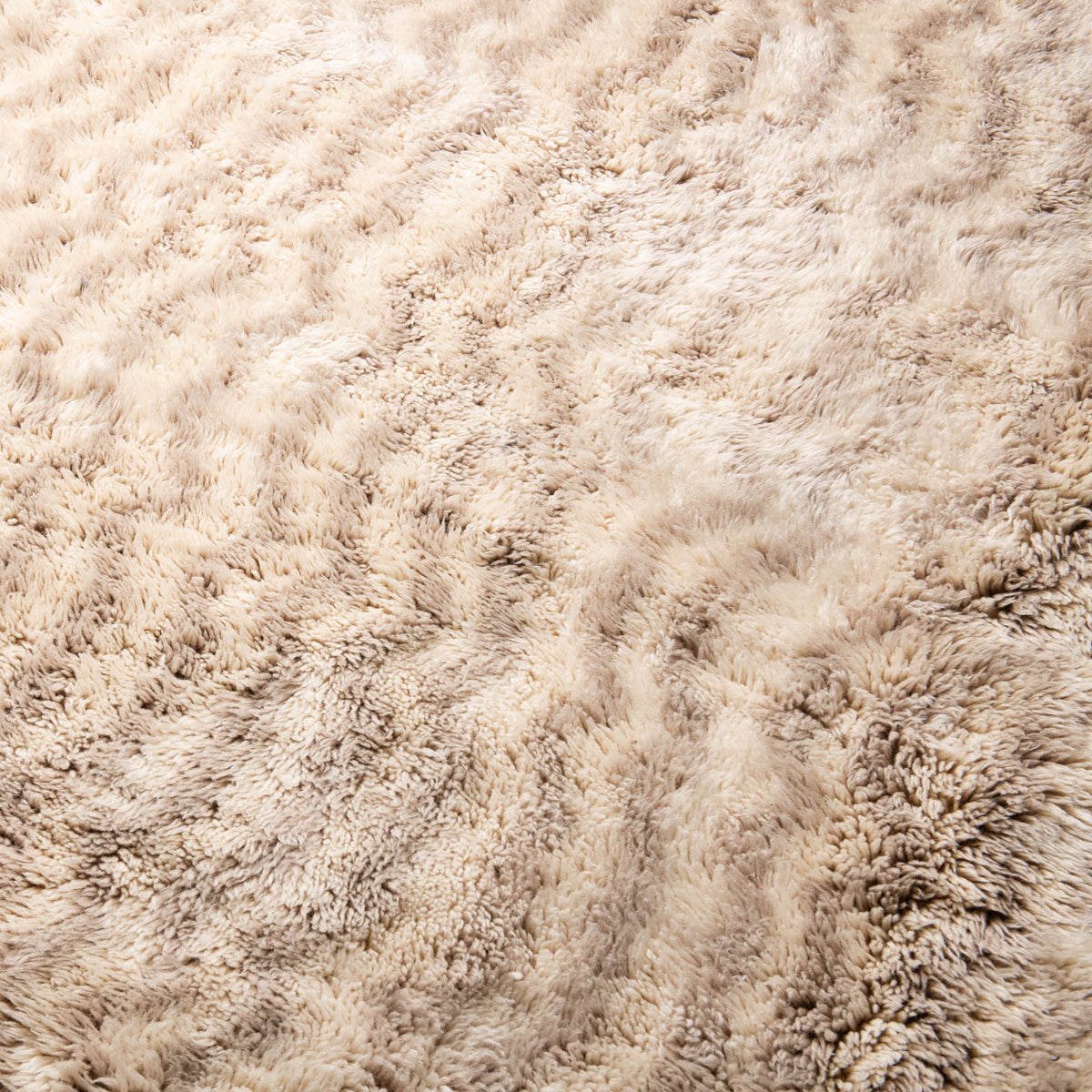 Sandy Blonde - Luxury Shag Moroccan Rug - Benisouk