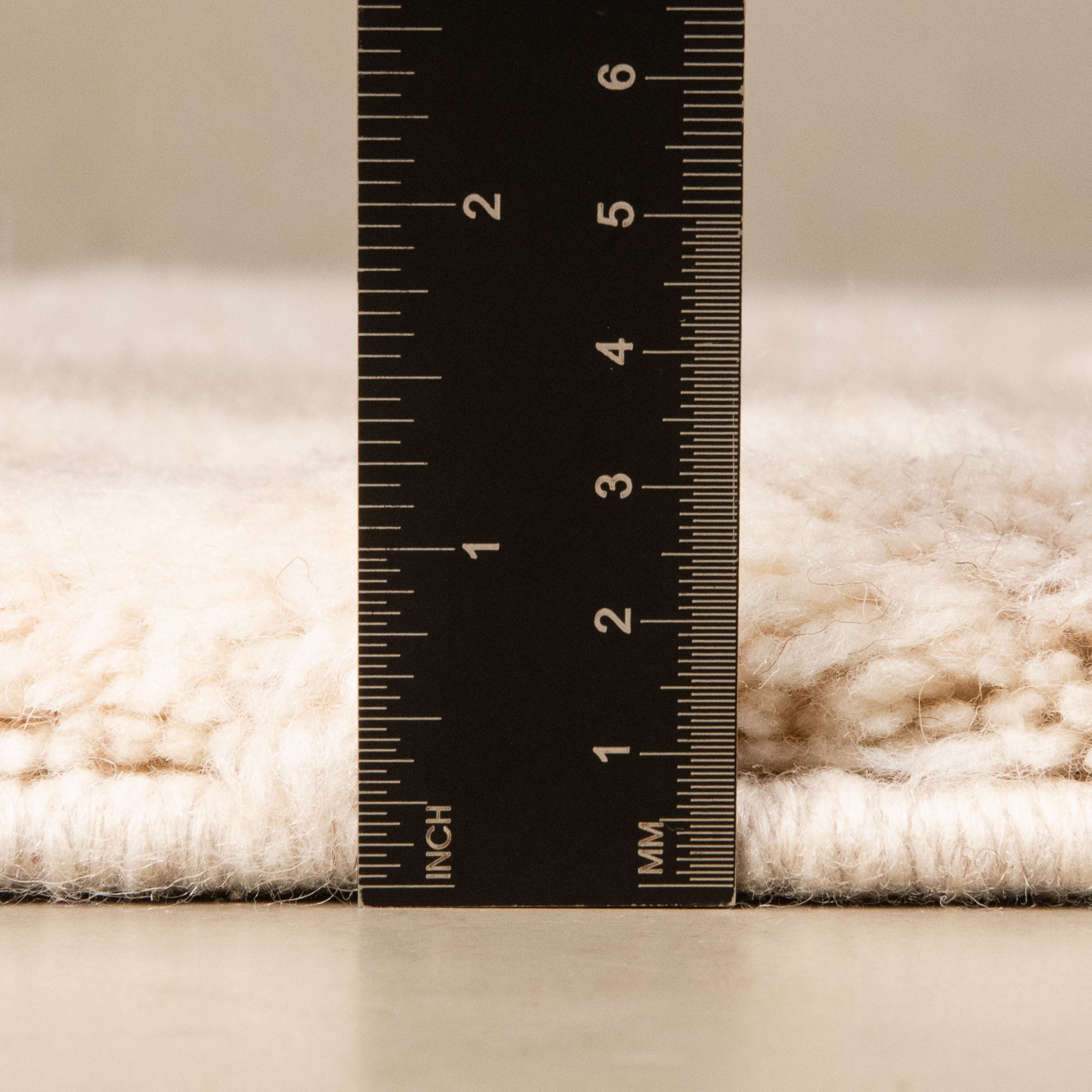 Sandy Blonde - Luxury Shag Moroccan Rug - Benisouk