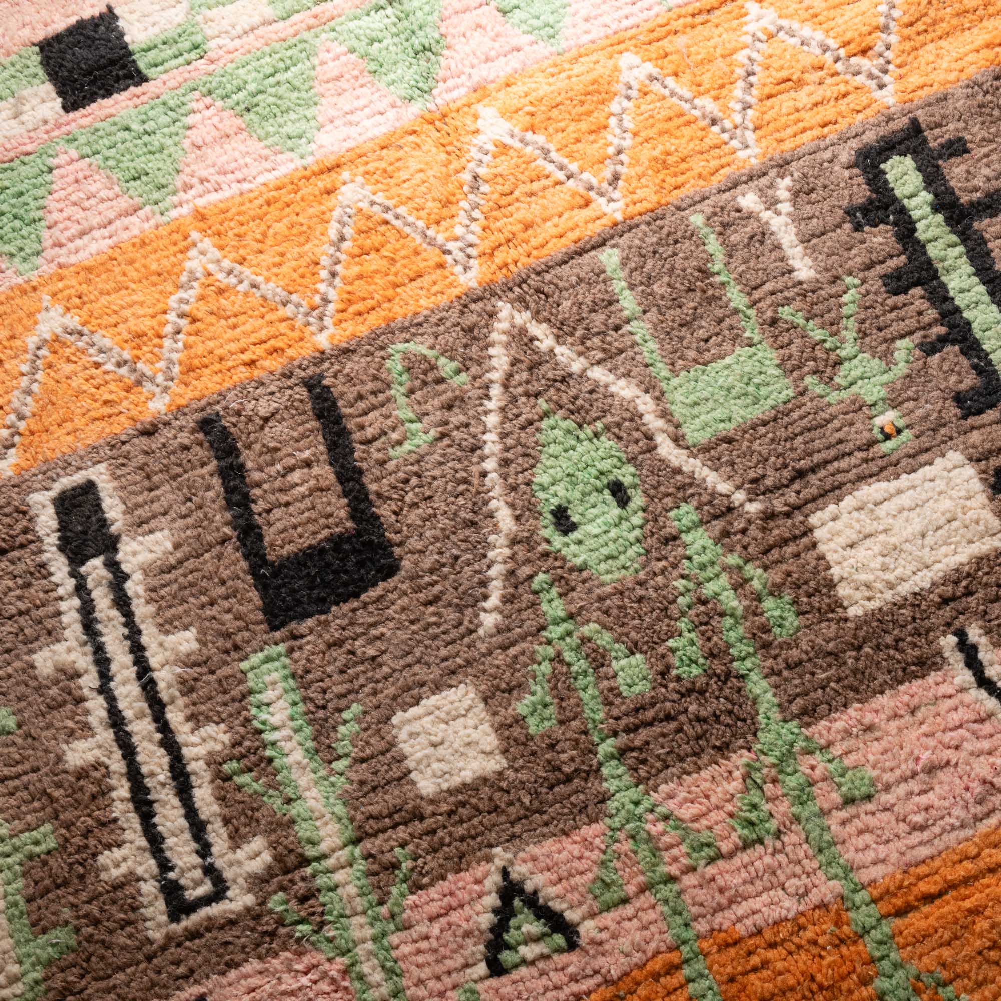 Saossana - vintage boujad rug - Benisouk