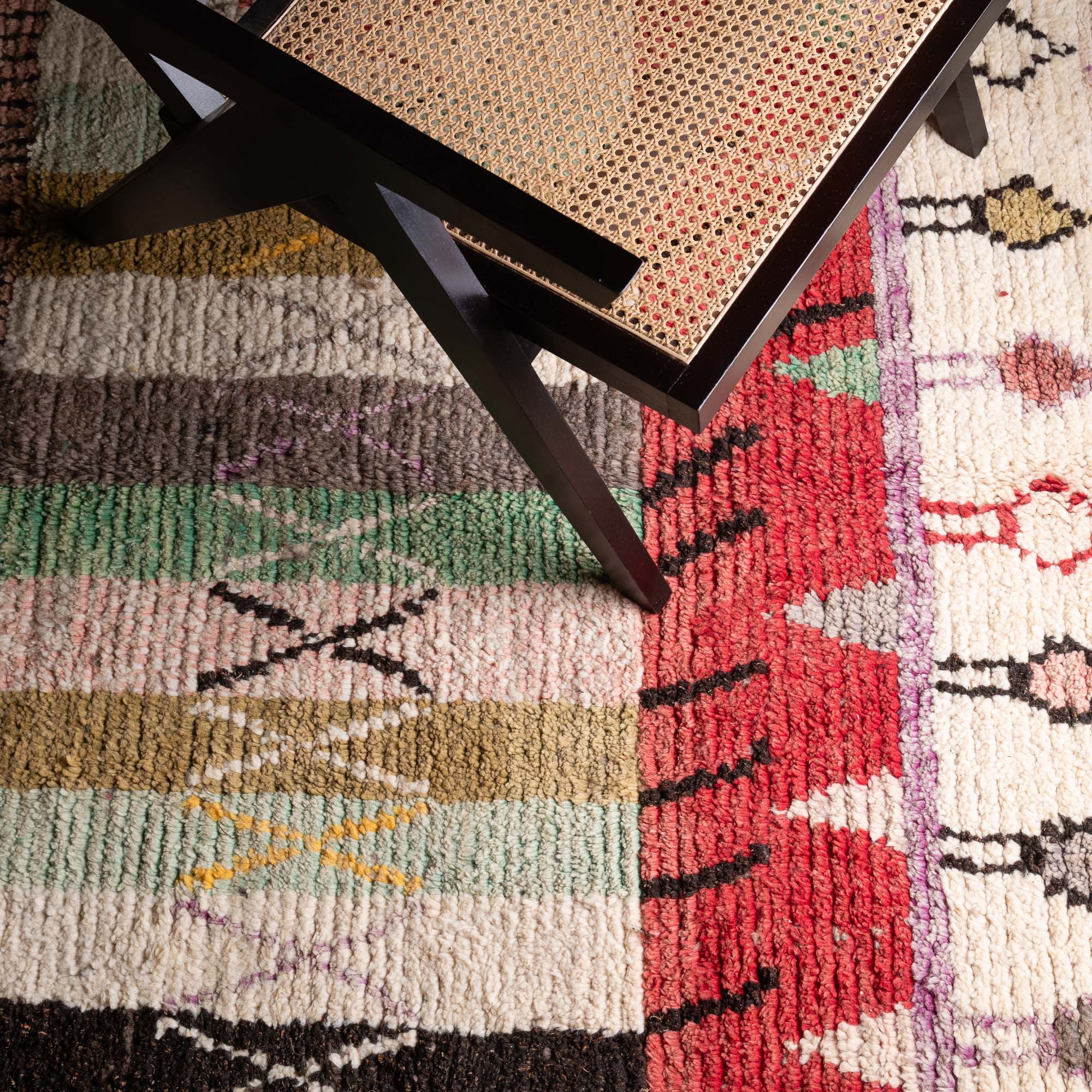 Saouda - vintage boujad rug - Benisouk