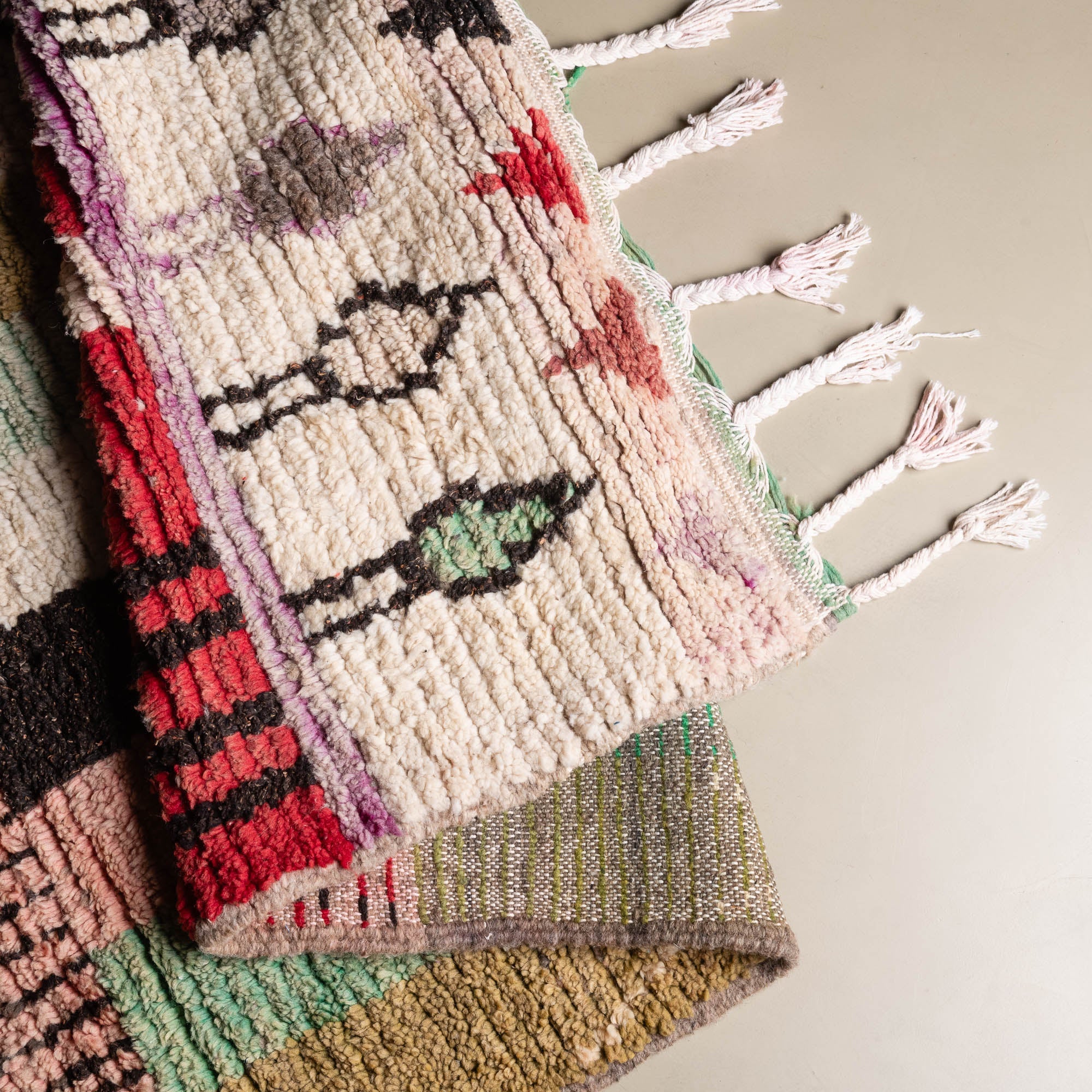 Saouda - vintage boujad rug - Benisouk