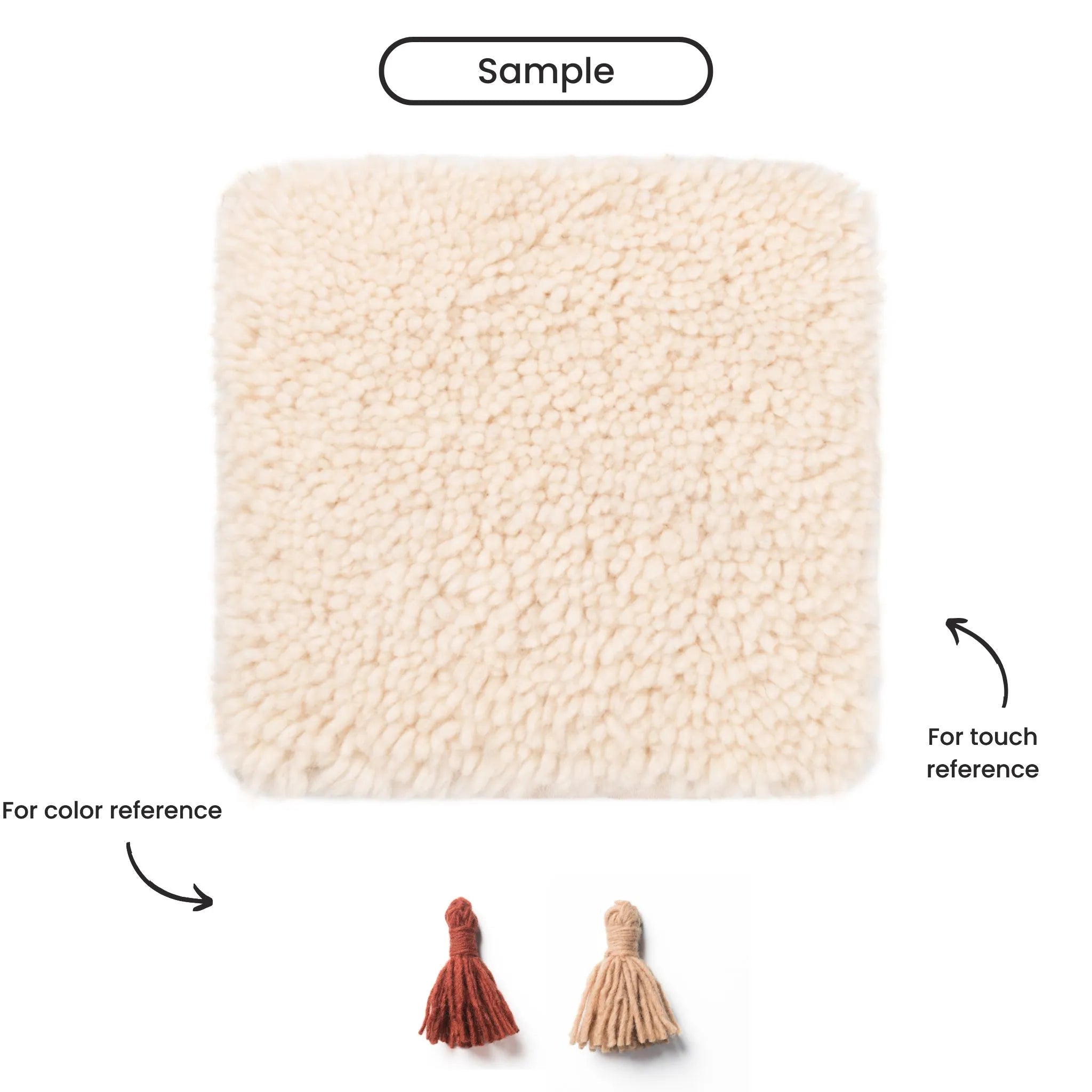 Sarah Round - Shag Moroccan rug - Benisouk