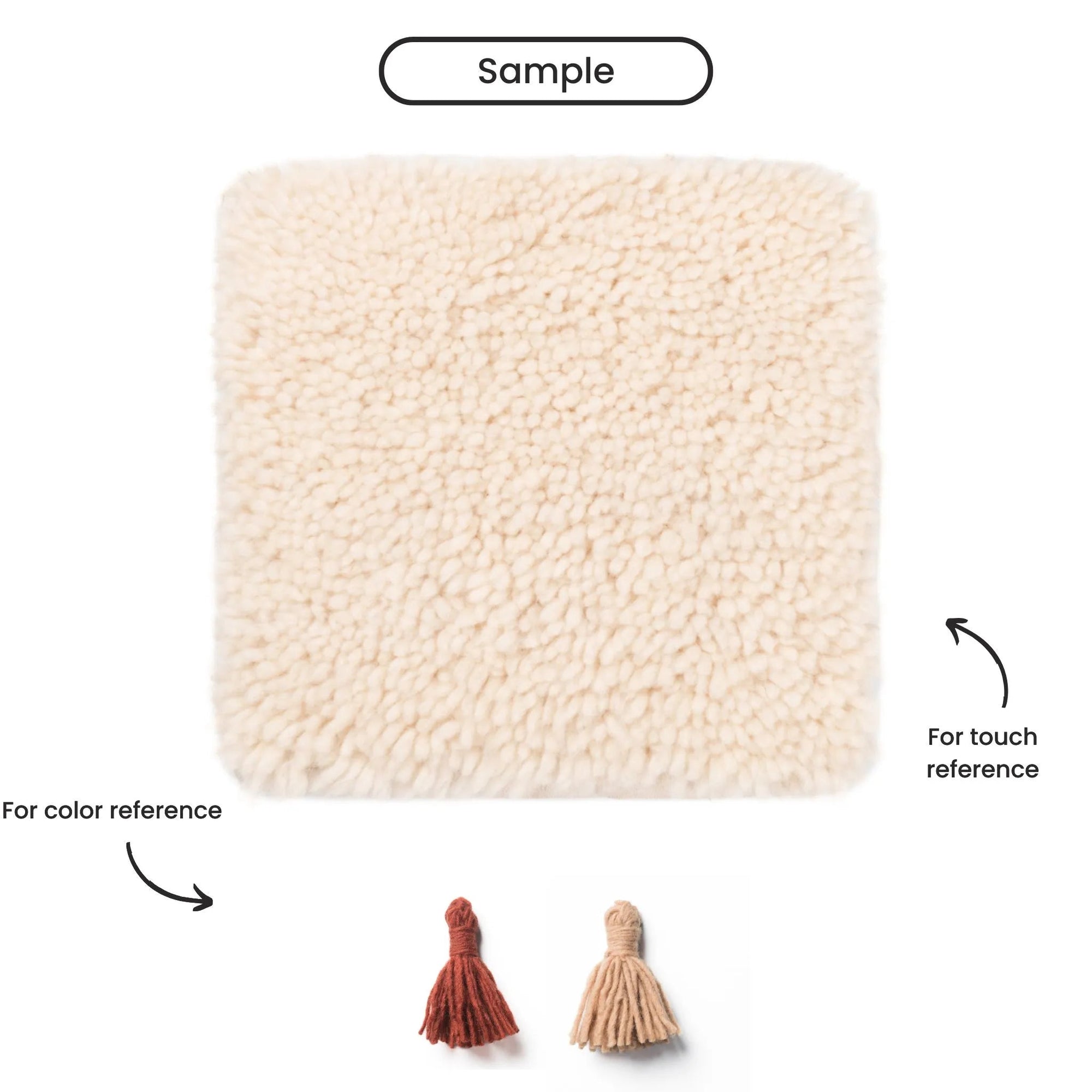 Sarah Round - Shag Moroccan rug - Benisouk