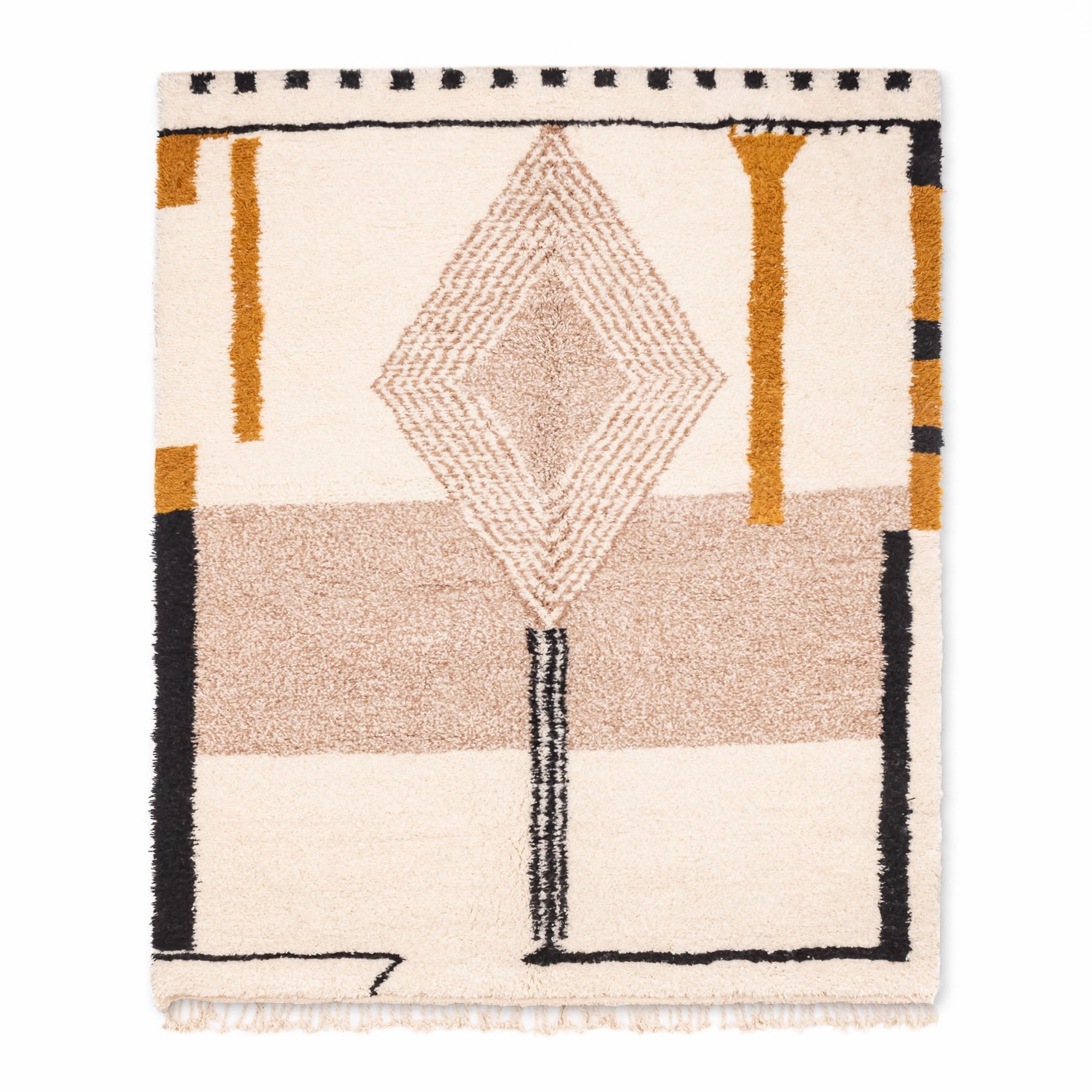 Sarah - Shag Moroccan rug - Benisouk
