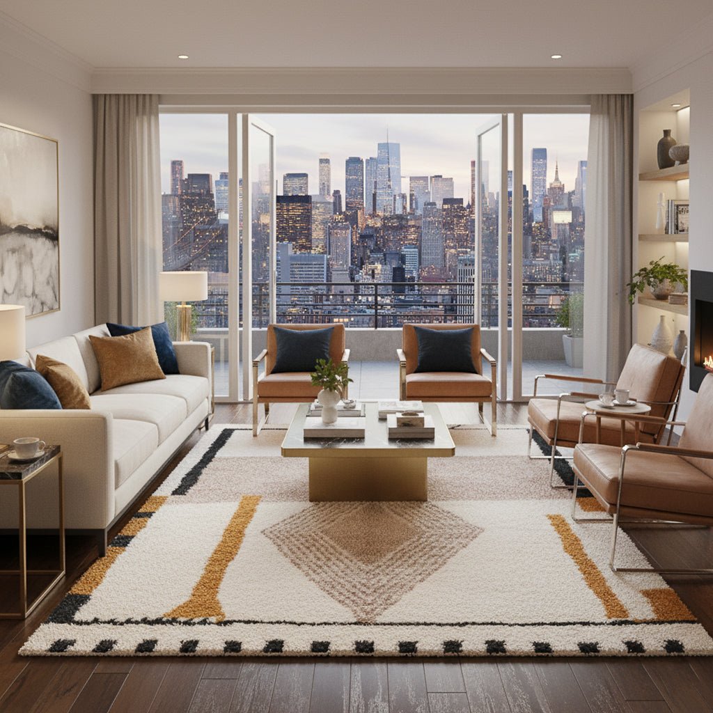 Sarah - Shag Moroccan rug - Benisouk