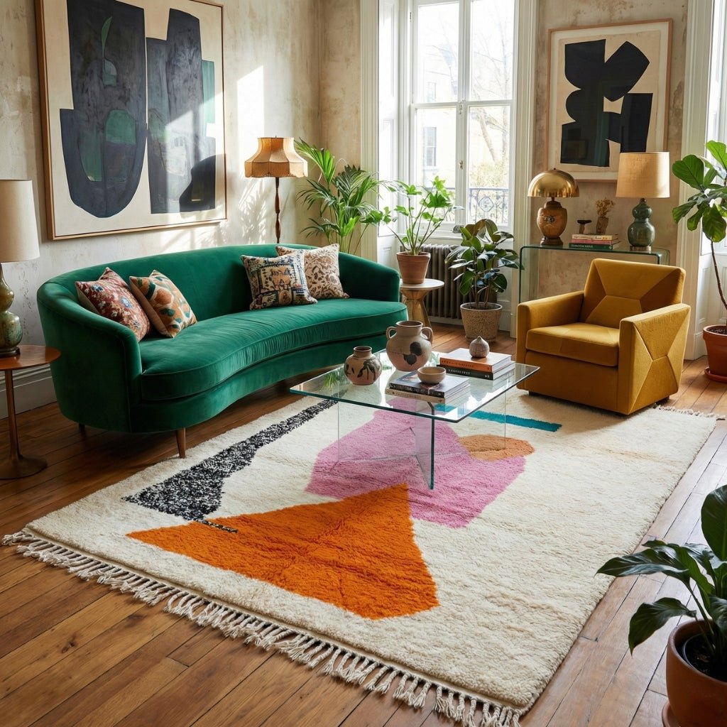 Sarmad - Shag Moroccan rug - Benisouk