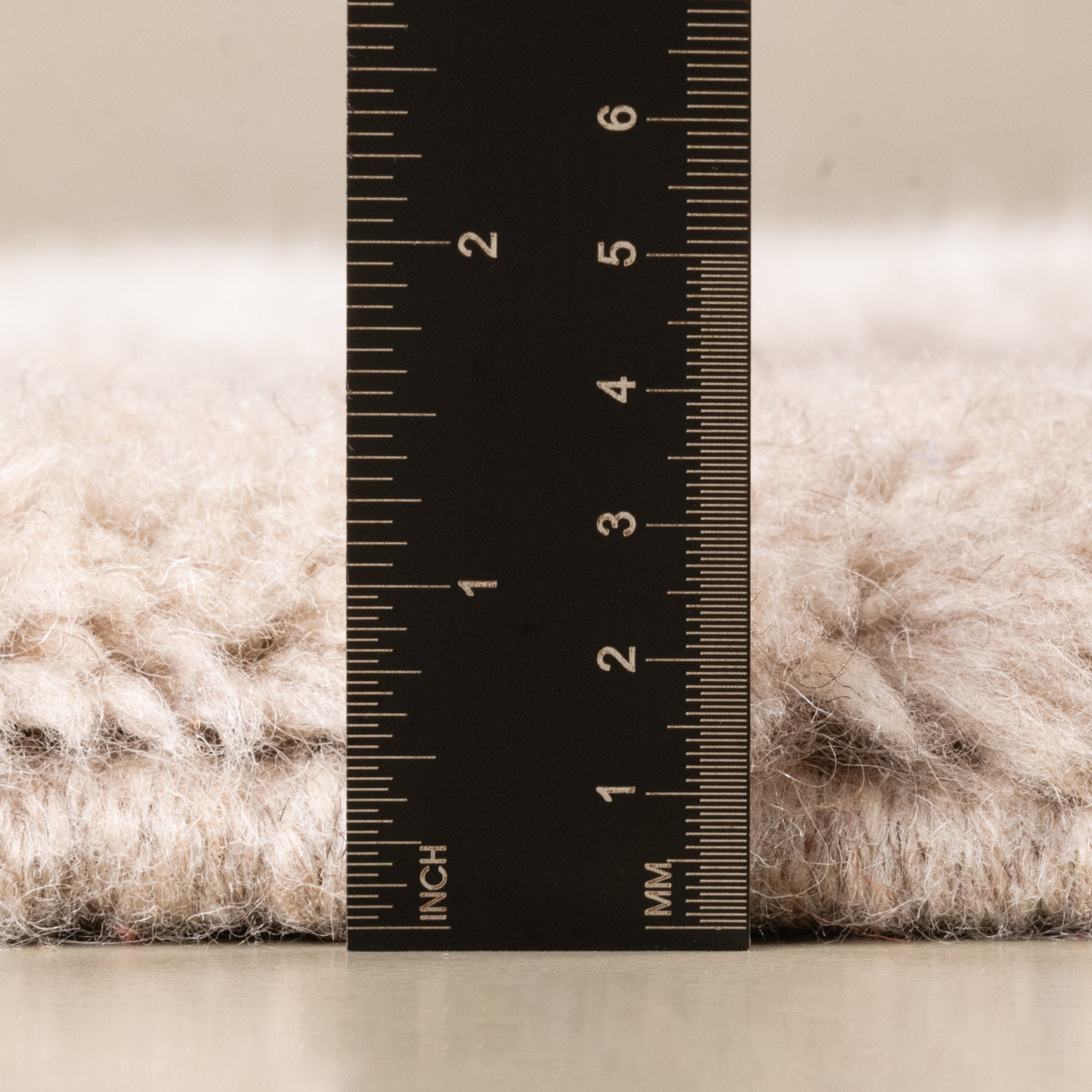 Serenity Border - Luxury Shag Moroccan Rug - Benisouk