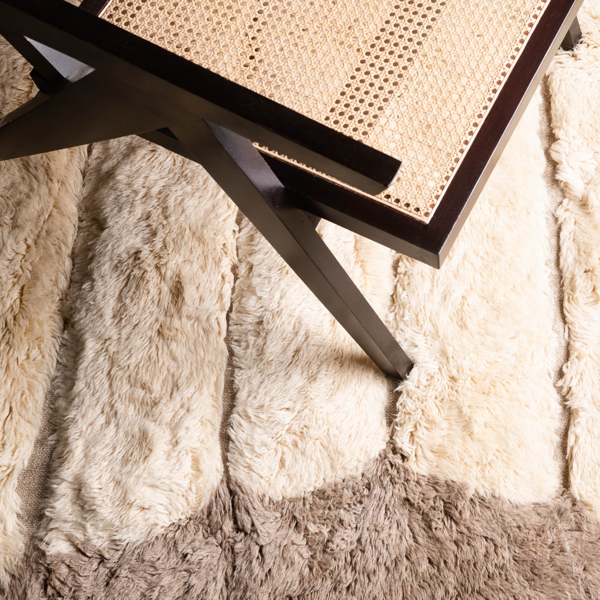 Serenity Steps - Luxury Shag Moroccan Rug - Benisouk