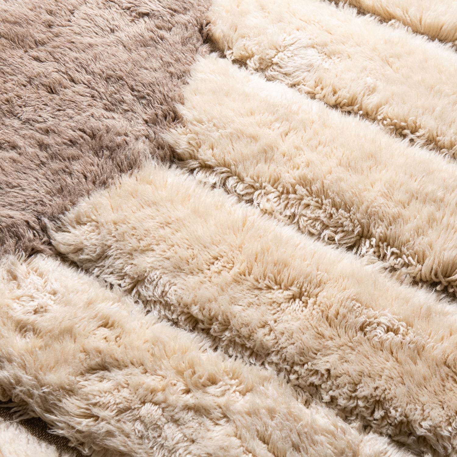 Serenity Steps - Luxury Shag Moroccan Rug - Benisouk