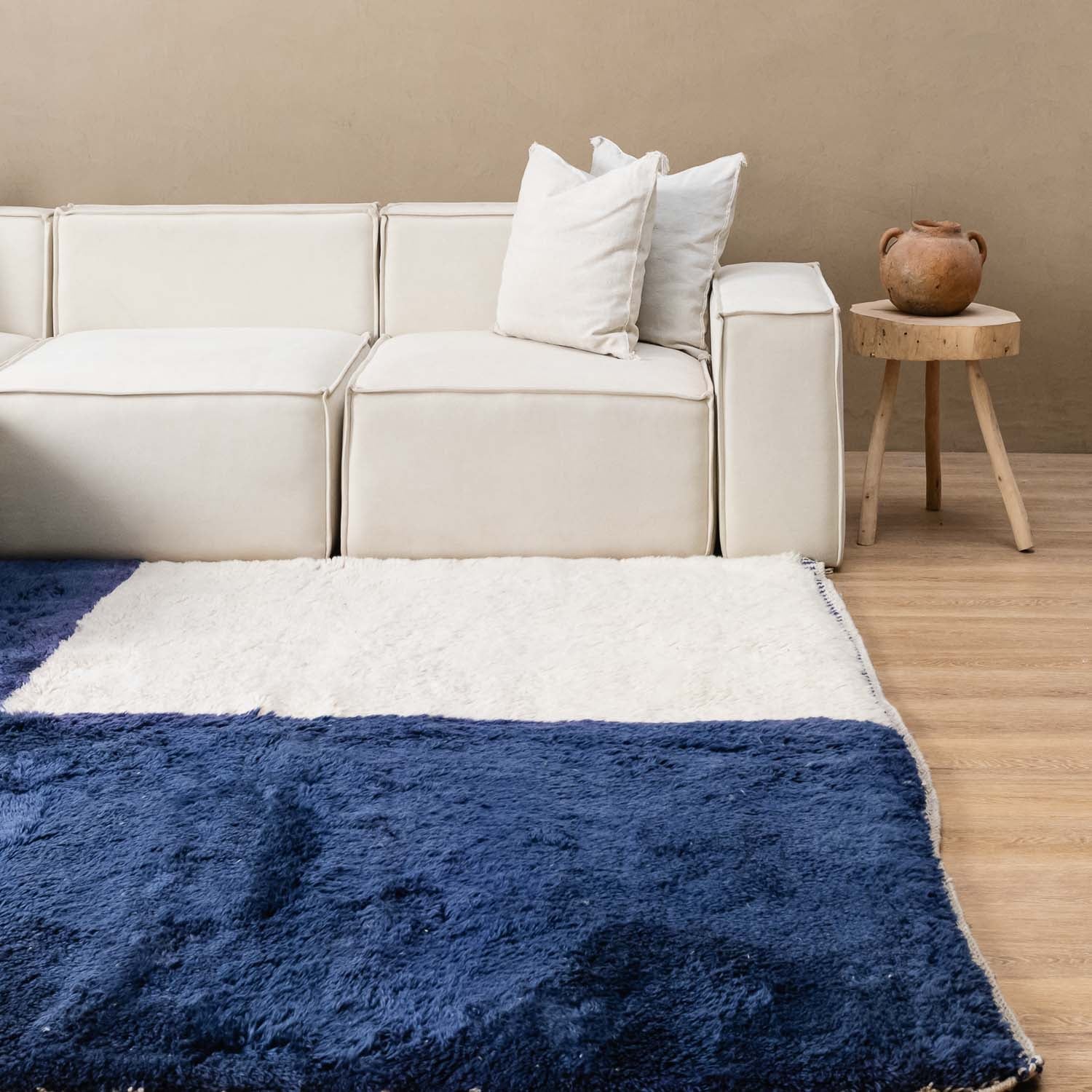 Serine - Luxury Shag Moroccan Rug - Benisouk