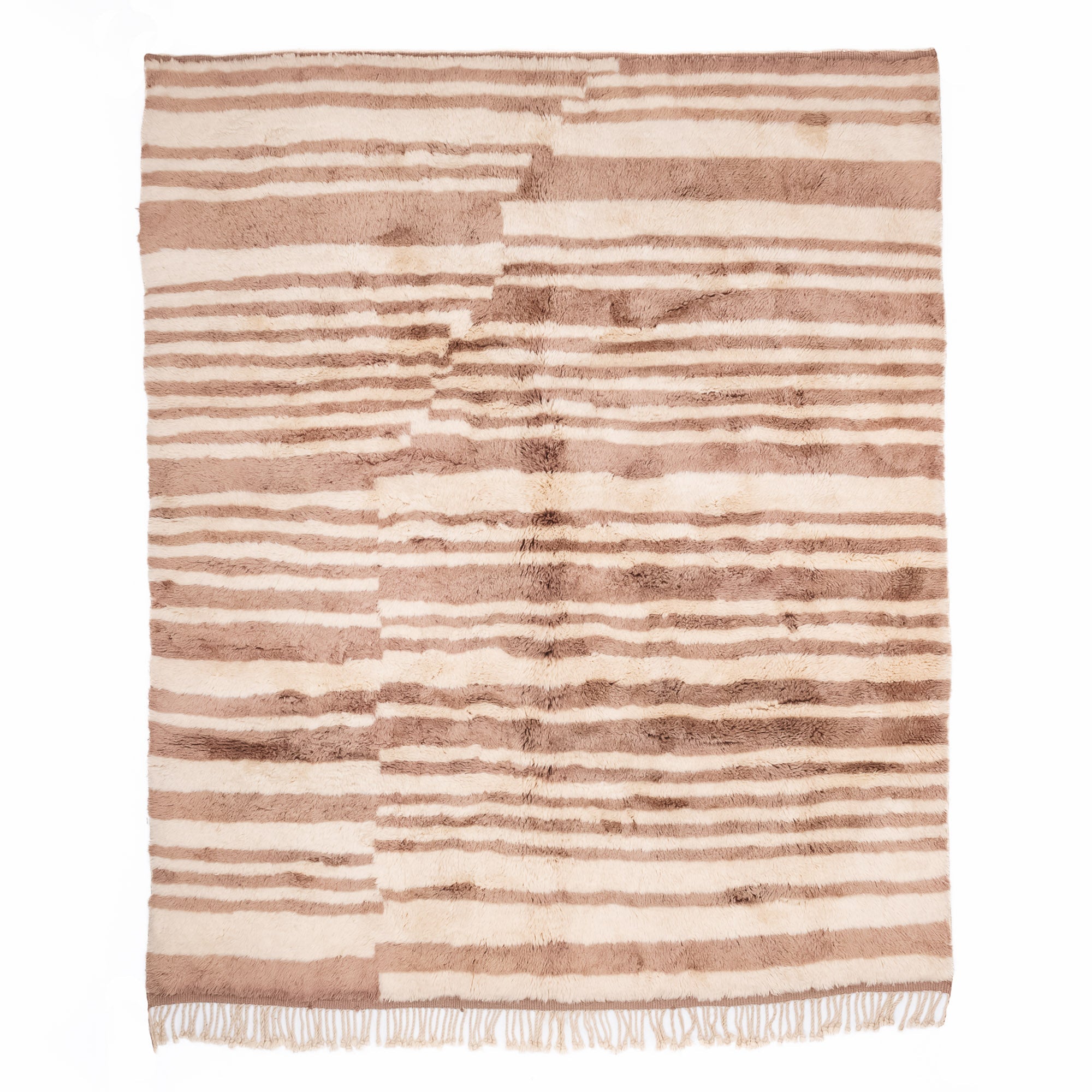 Shimmering Sands - Luxury Shag Moroccan Rug - Benisouk