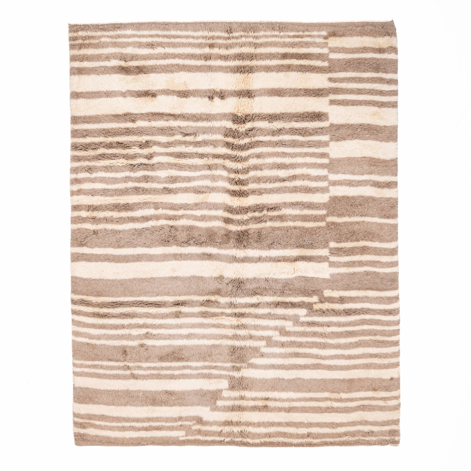 Shimmering Sands - Luxury Shag Moroccan Rug - Benisouk