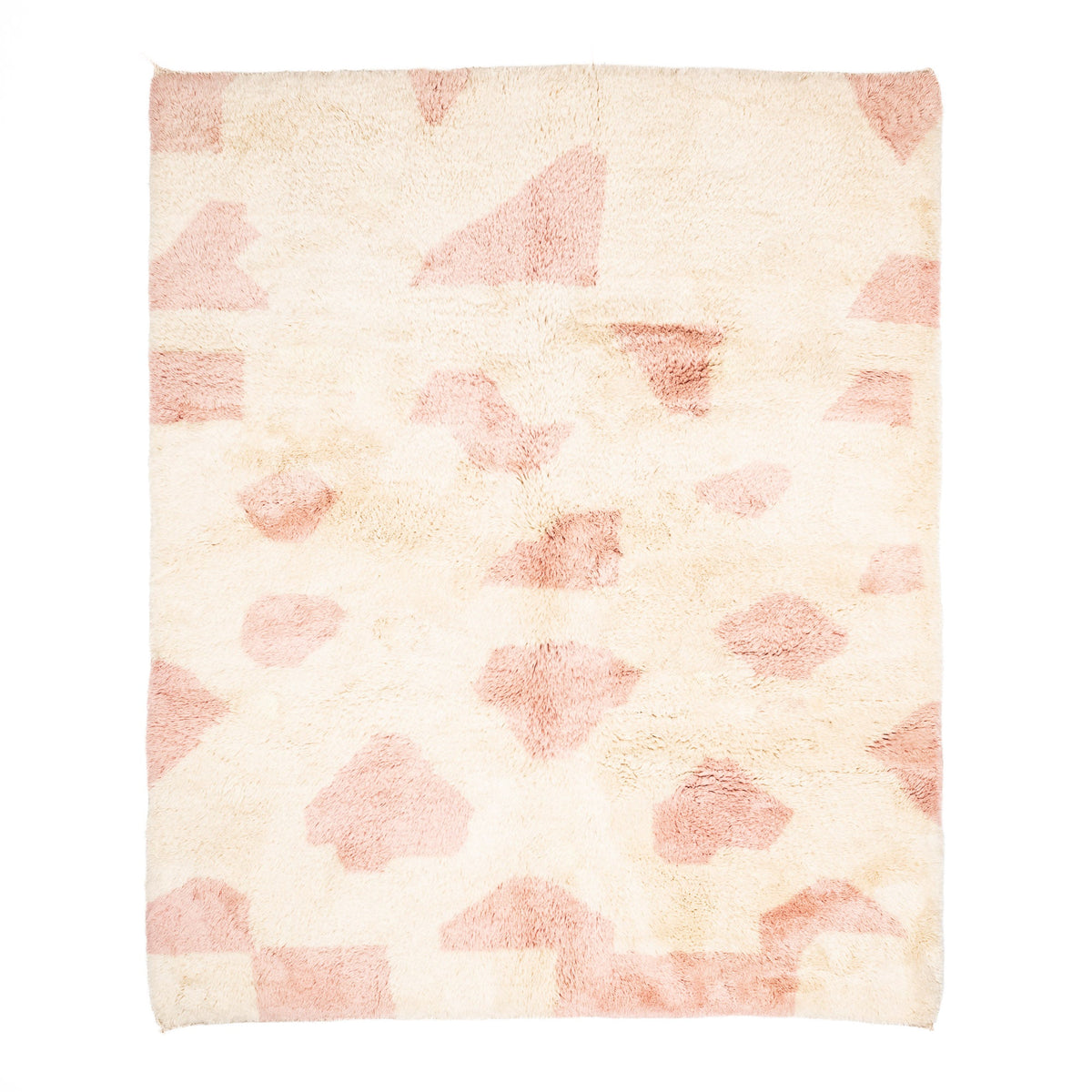 Silken Petals - Luxury Shag Moroccan Rug - Benisouk