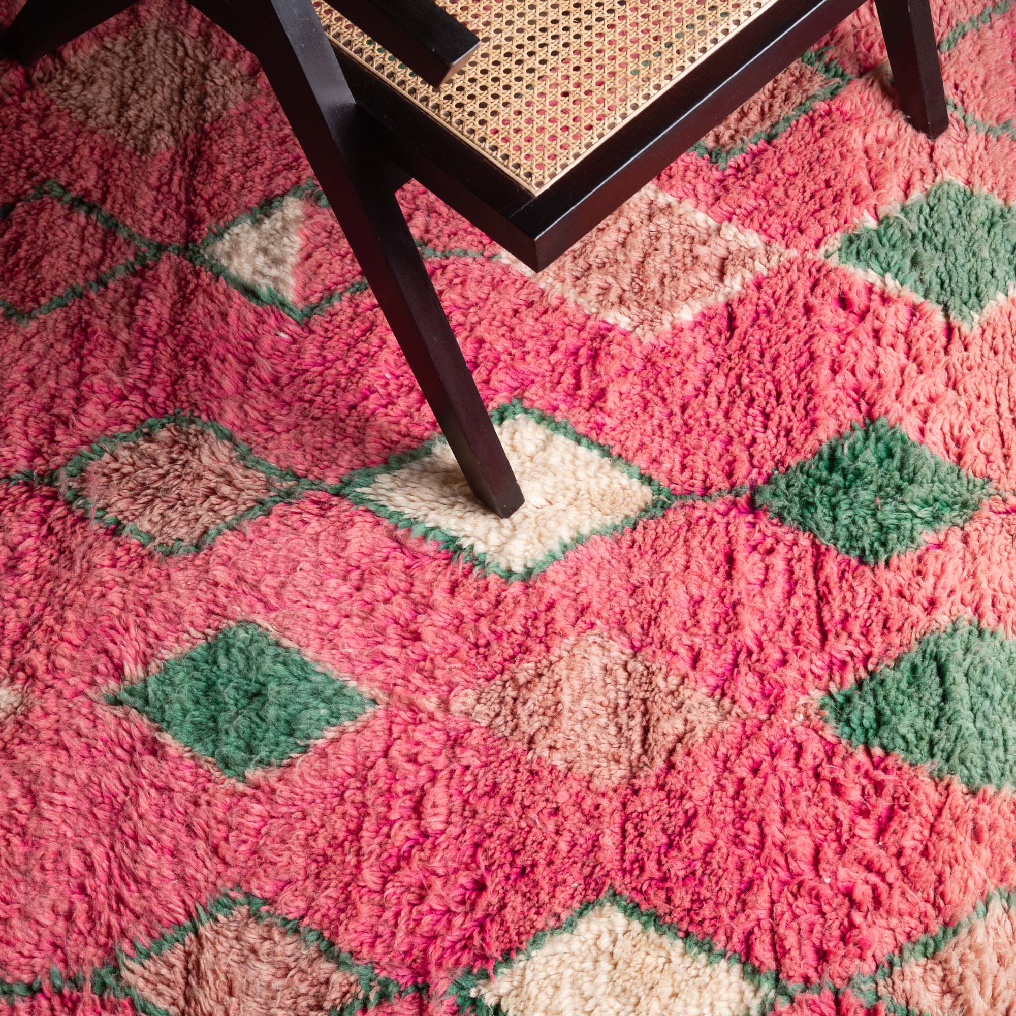 Sinouane - vintage boujad rug - Benisouk