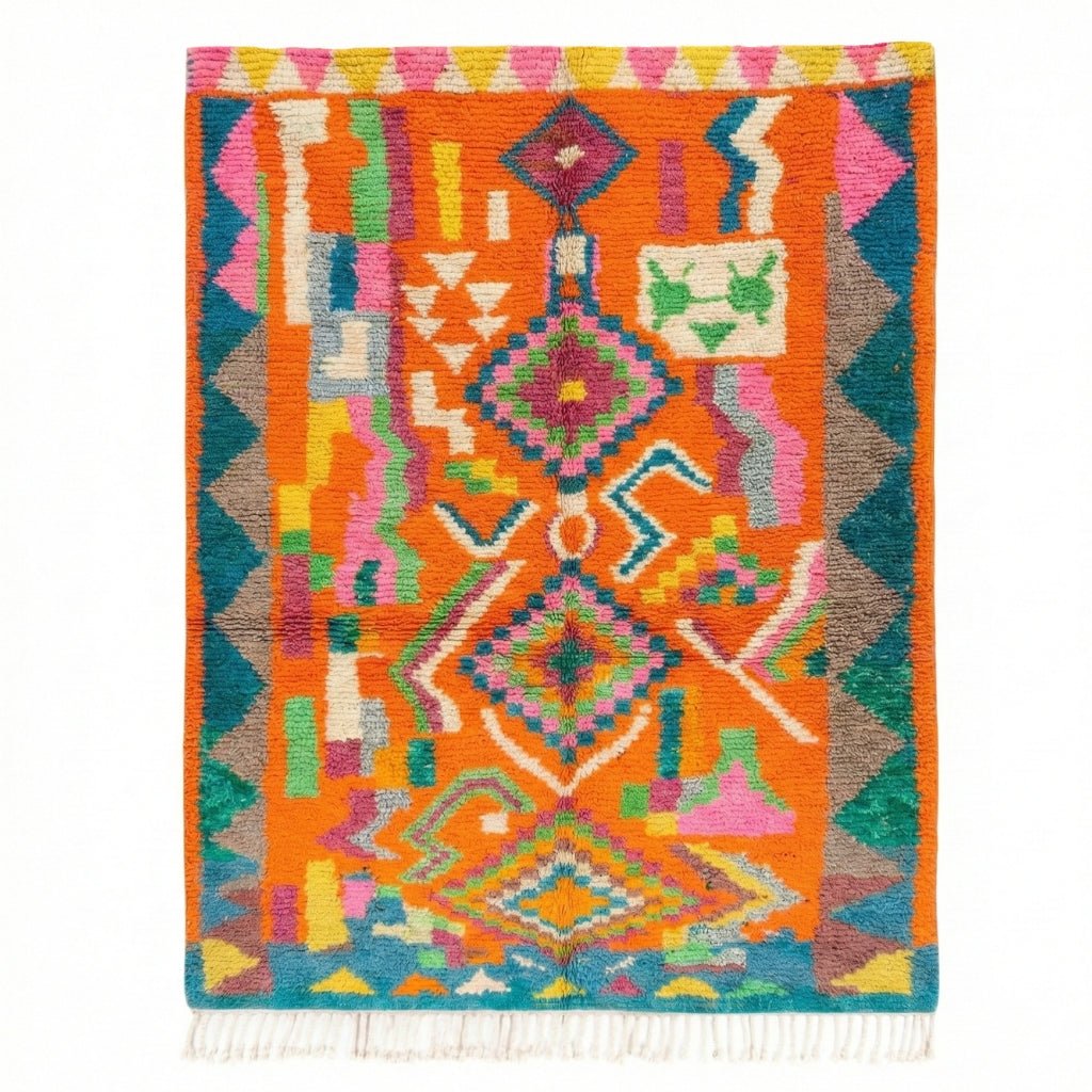 Siraj - Shag Moroccan rug - Benisouk