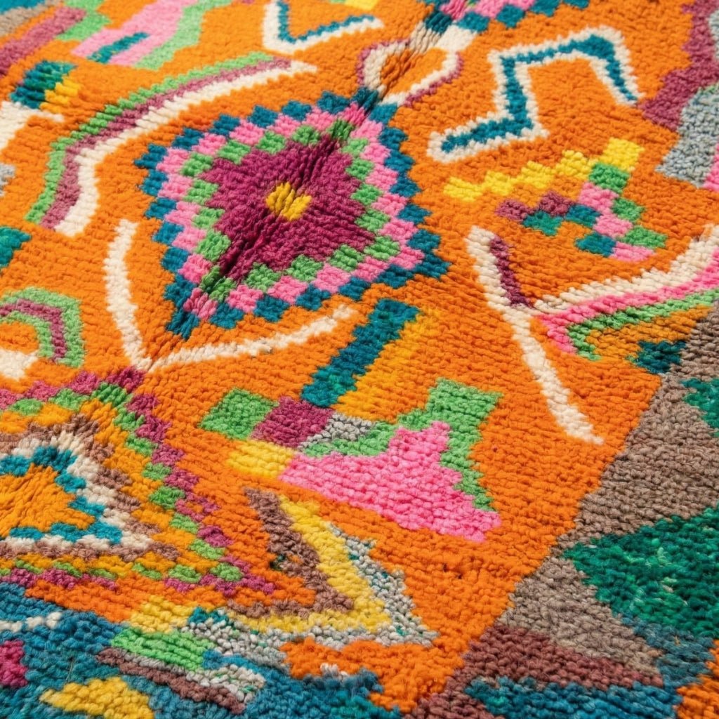 Siraj - Shag Moroccan rug - Benisouk