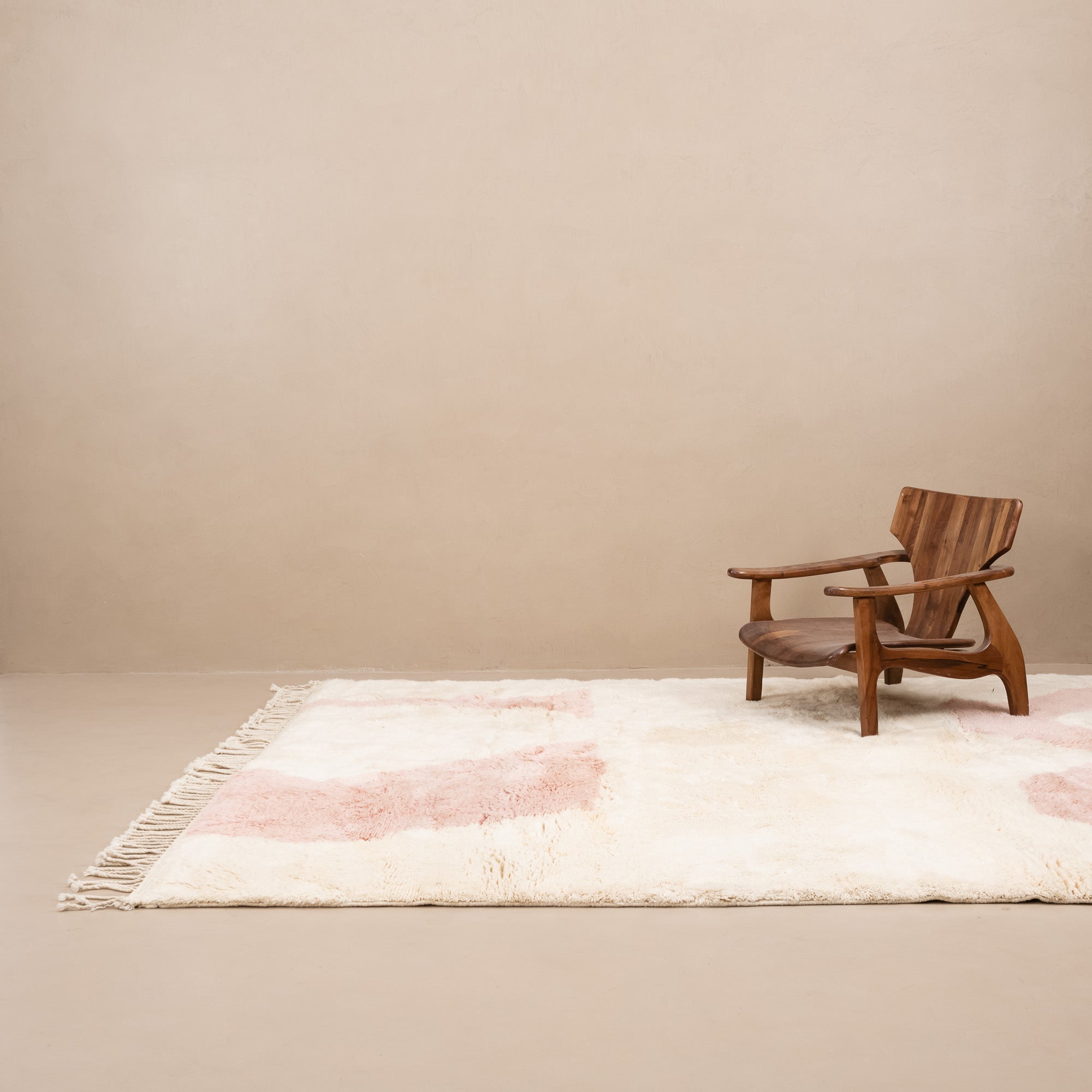 Soft Echoes - Luxury Shag Moroccan Rug - Benisouk