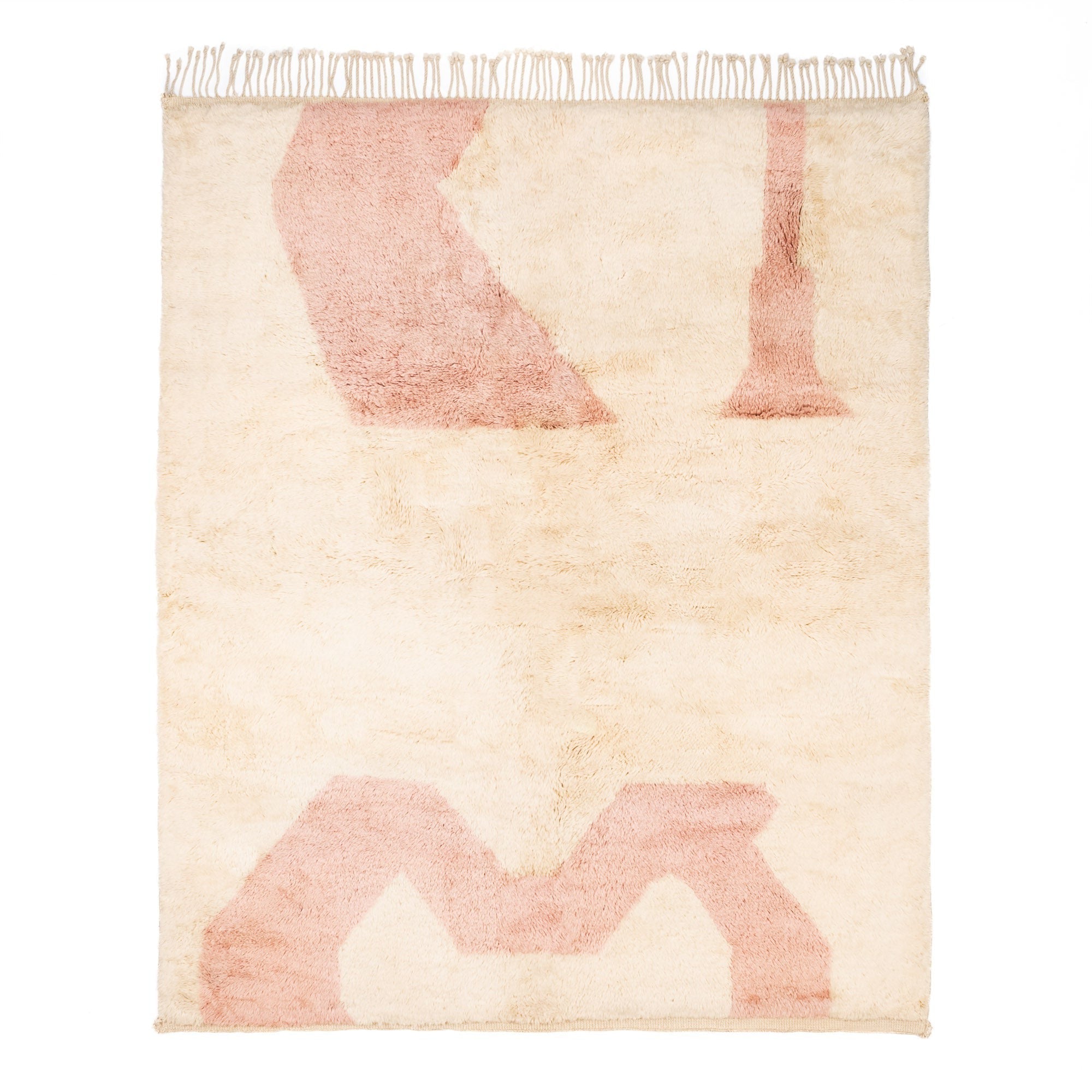 Soft Echoes - Luxury Shag Moroccan Rug - Benisouk