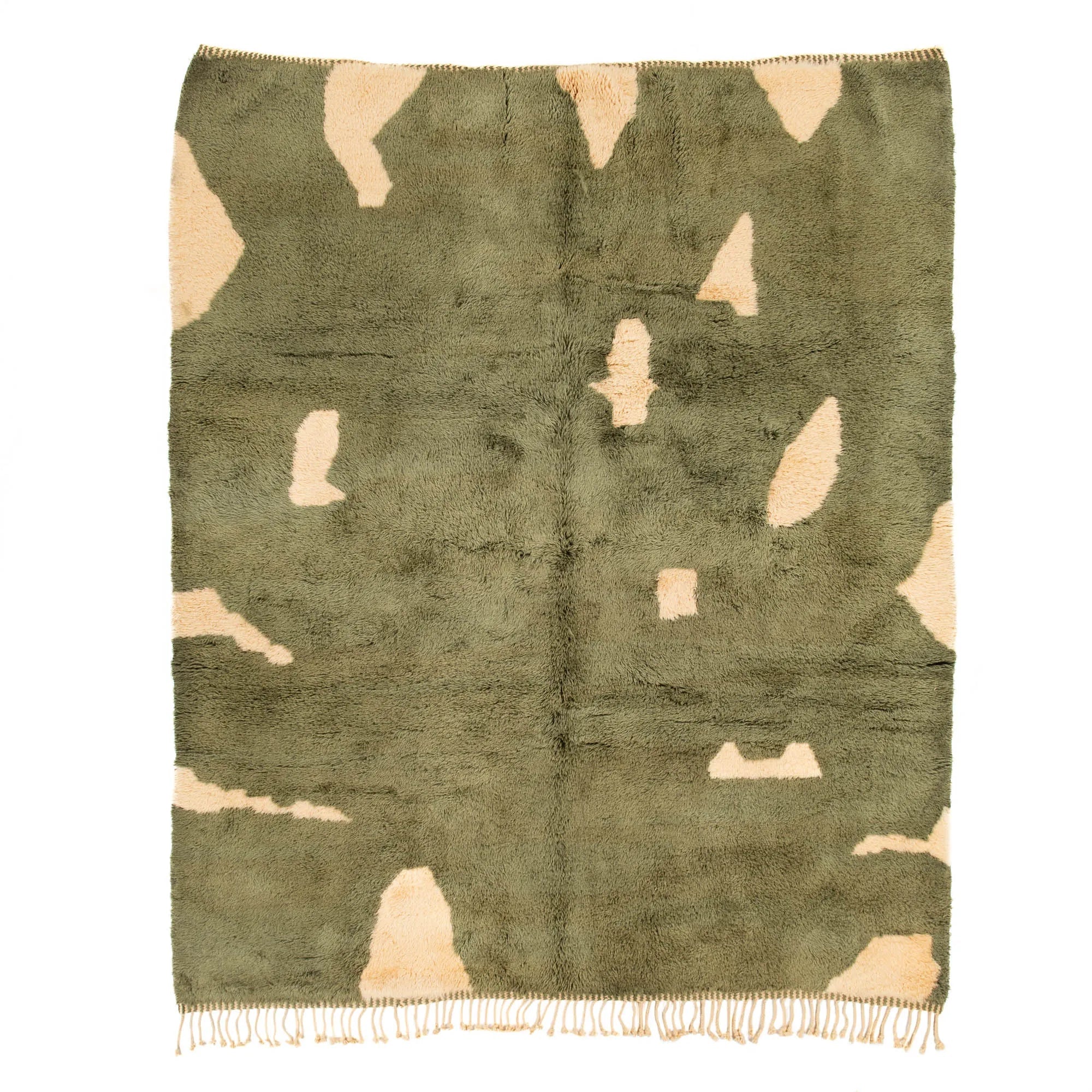 Soldier - Luxury Shag Moroccan Rug - Benisouk